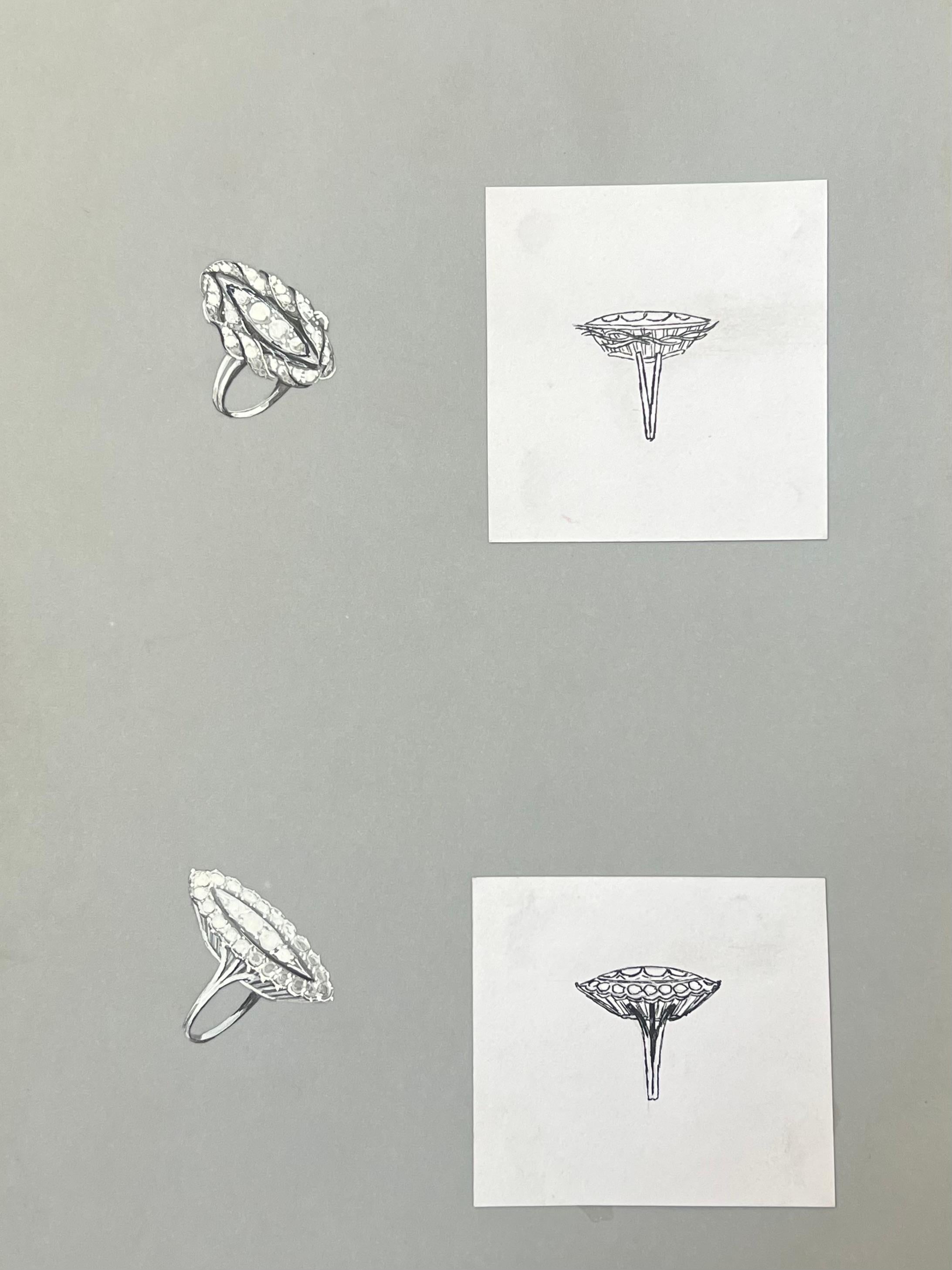 Gioielli d'epoca parigini originali di Van Cleef & Boucheron in vendita 3