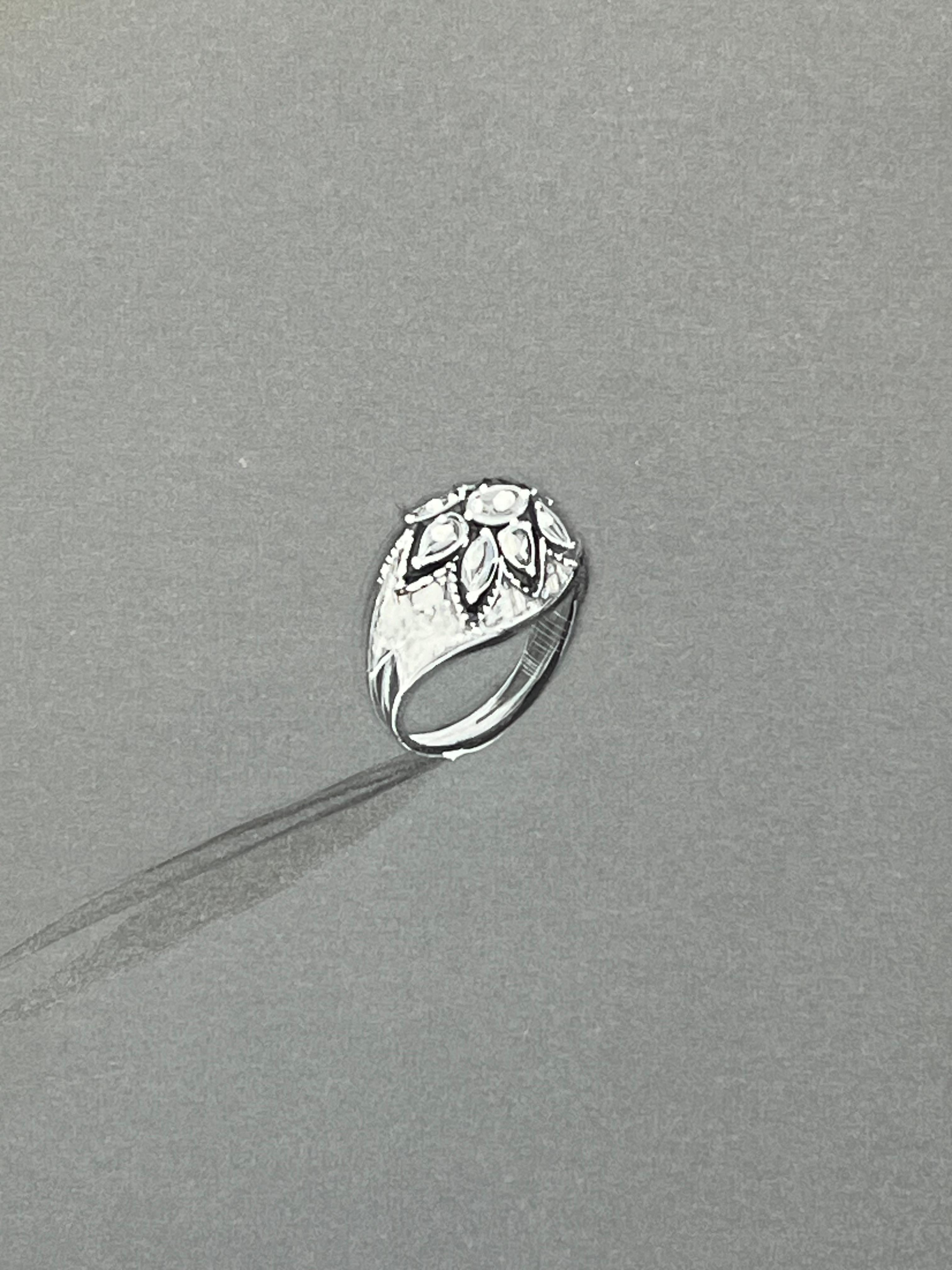 Original Pariser Vintage-Schmuckdesign-Kunst von Van Cleef & Boucheron, Designer im Angebot 12