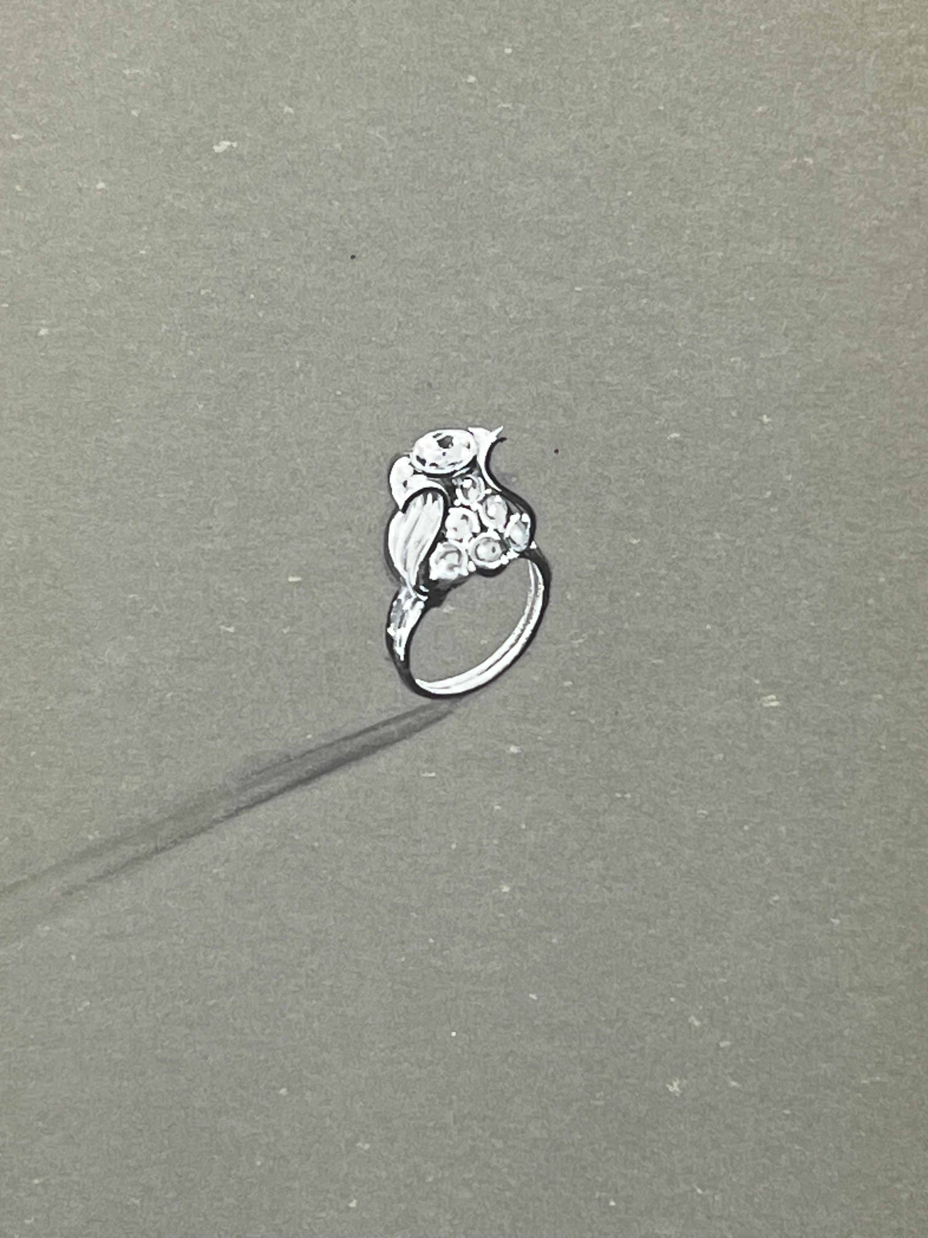Original Pariser Vintage-Schmuckdesign-Kunst von Van Cleef & Boucheron, Designer im Angebot 9