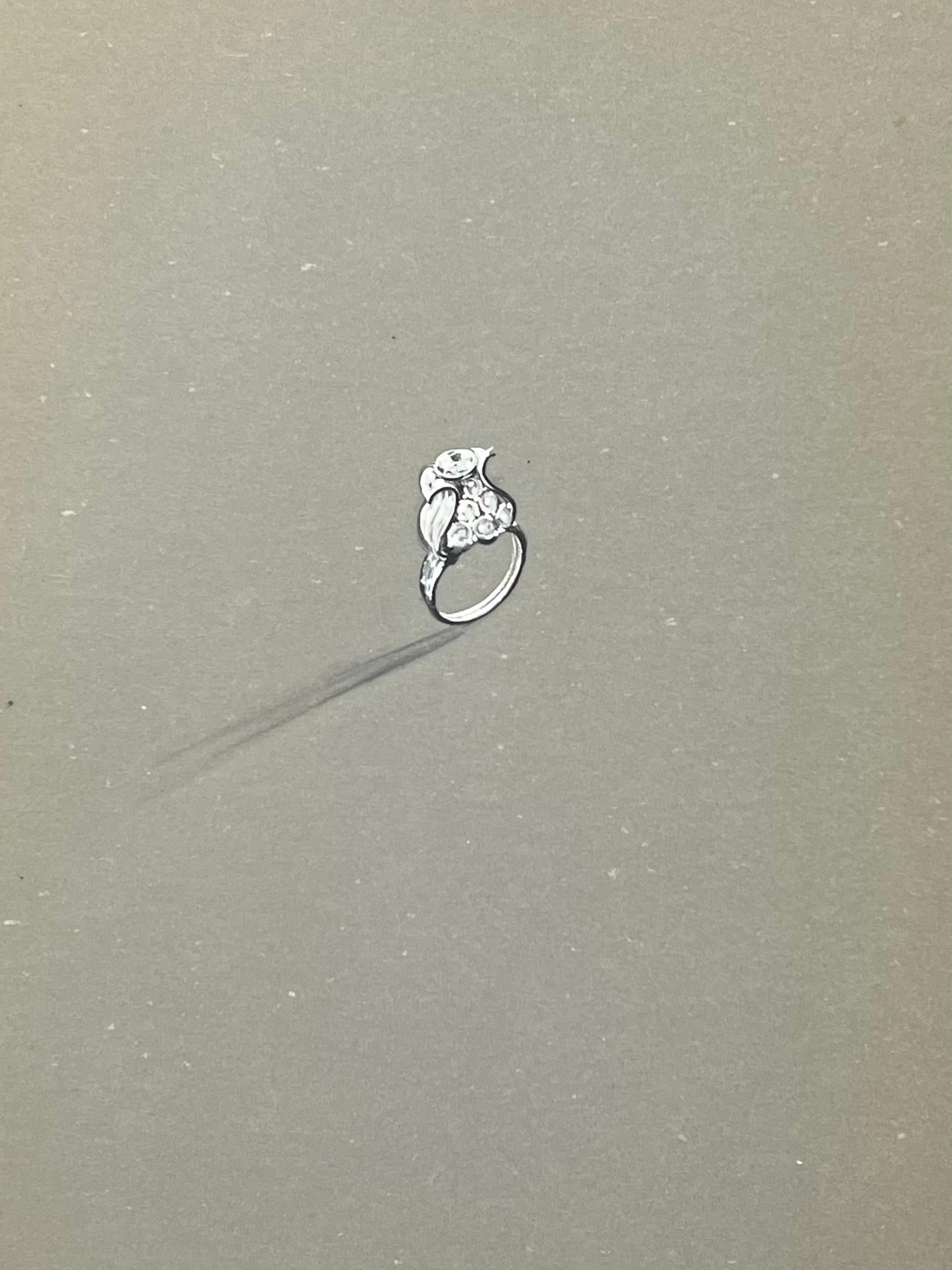 Original Pariser Vintage-Schmuckdesign-Kunst von Van Cleef & Boucheron, Designer im Angebot 8
