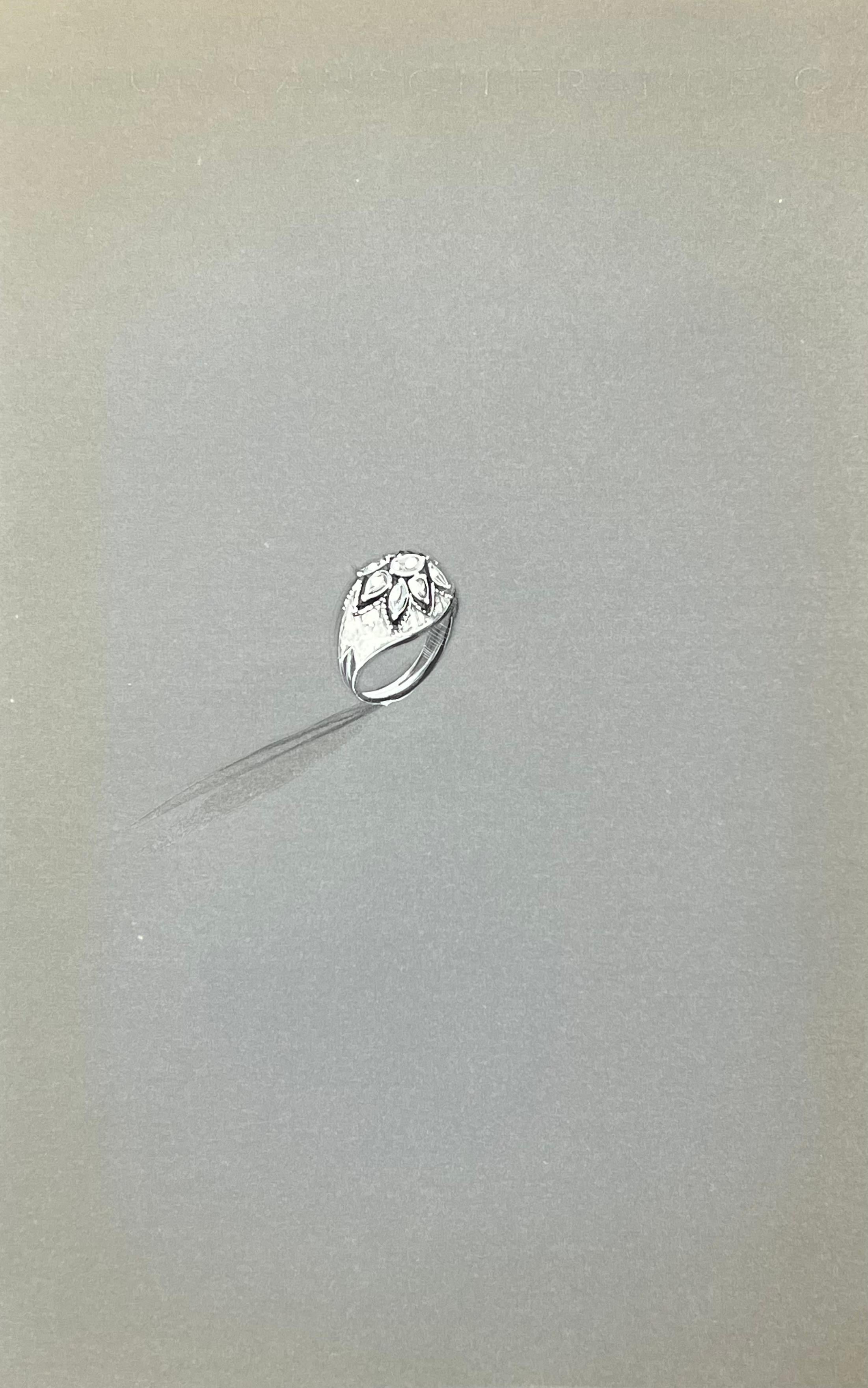 Original Pariser Vintage-Schmuckdesign-Kunst von Van Cleef & Boucheron, Designer im Angebot 11