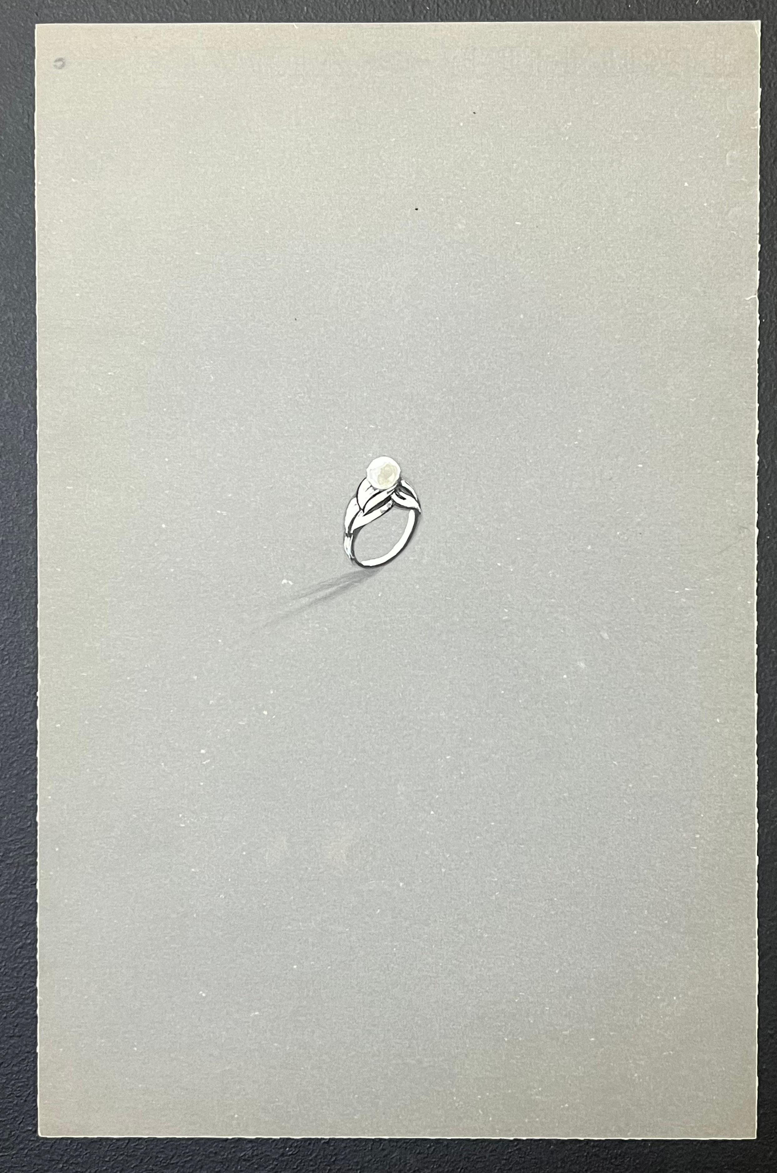 Gioielli d'epoca parigini originali di Van Cleef & Boucheron - Painting di Paul Touzet 