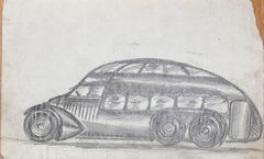 Conceptual Pencil Illustration Inspired by the Stout Scarab