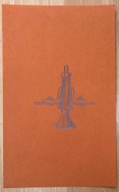 Vintage Car Differential Pencil Illustration