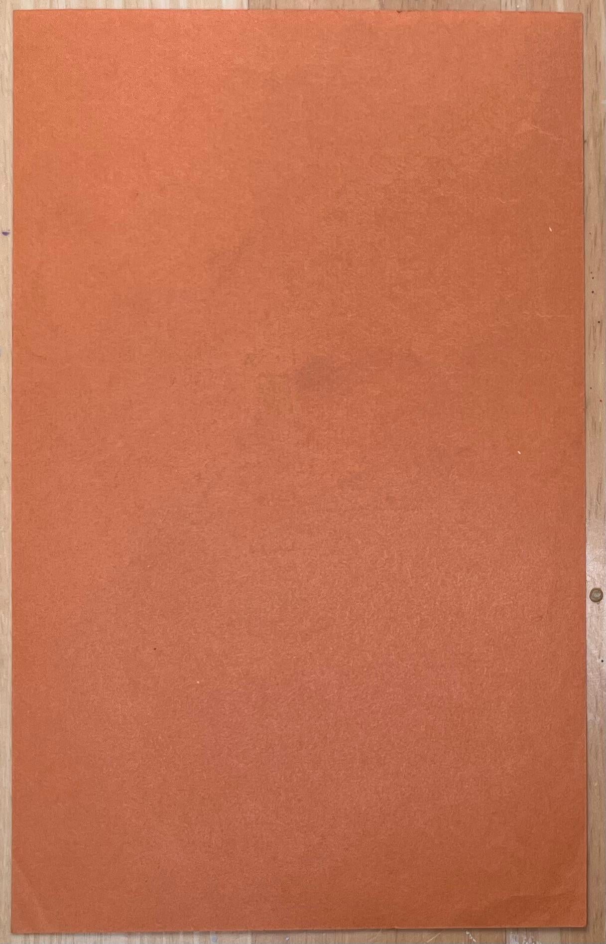 Mezzo: Matita su carta
Dimensioni: 8 pollici (altezza) x 5 pollici  (larghezza)
Firmato: No
Condit: Buone condizioni, con una leggera usura sui bordi.
Provenienza: Dalla proprietà dell'artista

Descrizione:
Questo disegno a matita di I. A. B. White