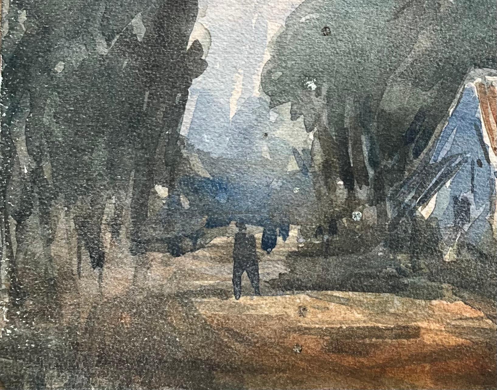 Titolo: Acquerello impressionista francese di un cottage di campagna e di un sentiero
Di Maurice Mazeilie (francese 1924-2021)
Medium: Acquerello su carta, senza cornice
Dimensioni: 6,25 x 8,5 pollici (altezza x larghezza)
Timbrato: Verso
Condit: