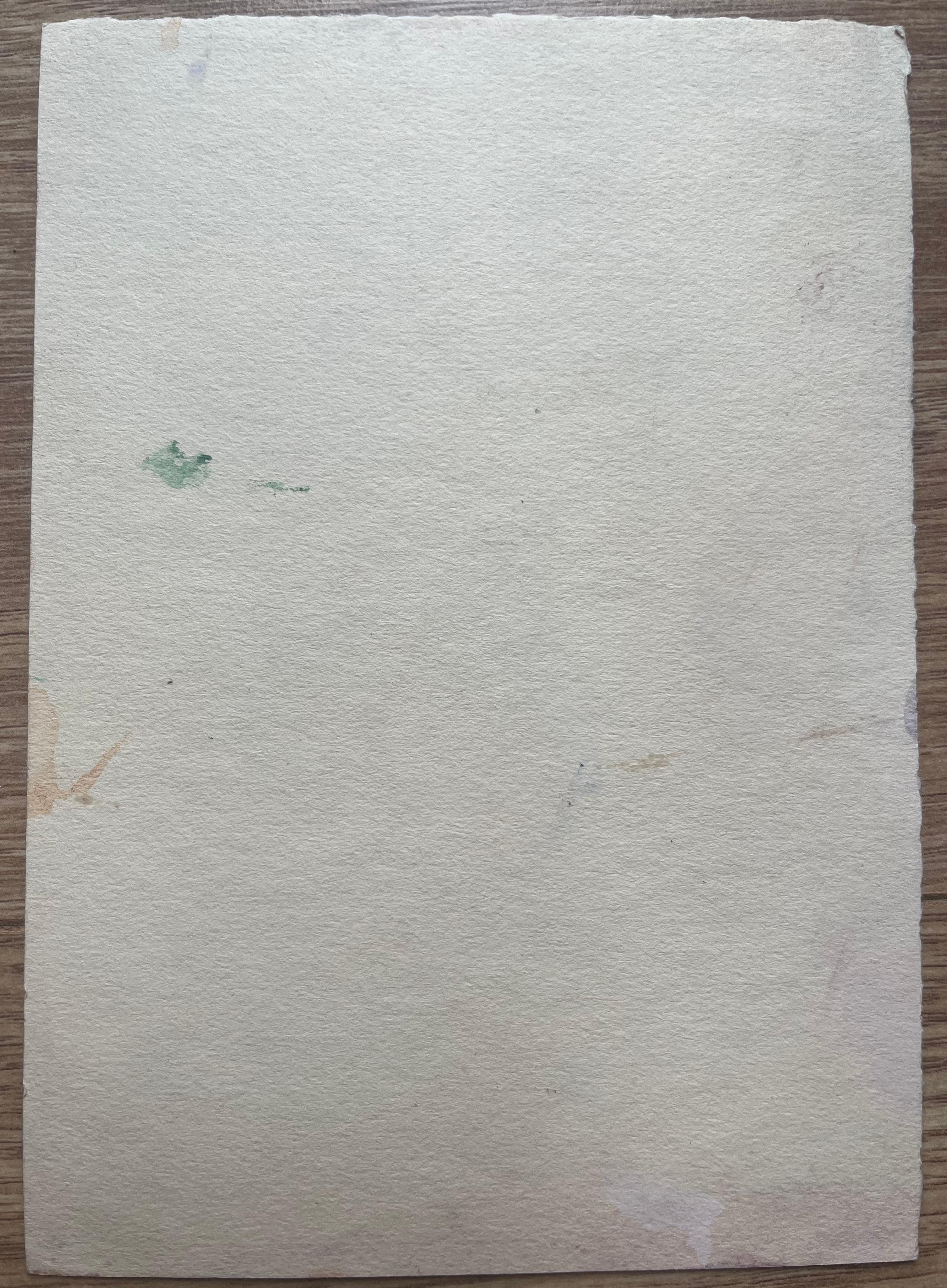 Aquarelle impressionniste française représentant une scène portuaire côtière avec voilier en vente 1