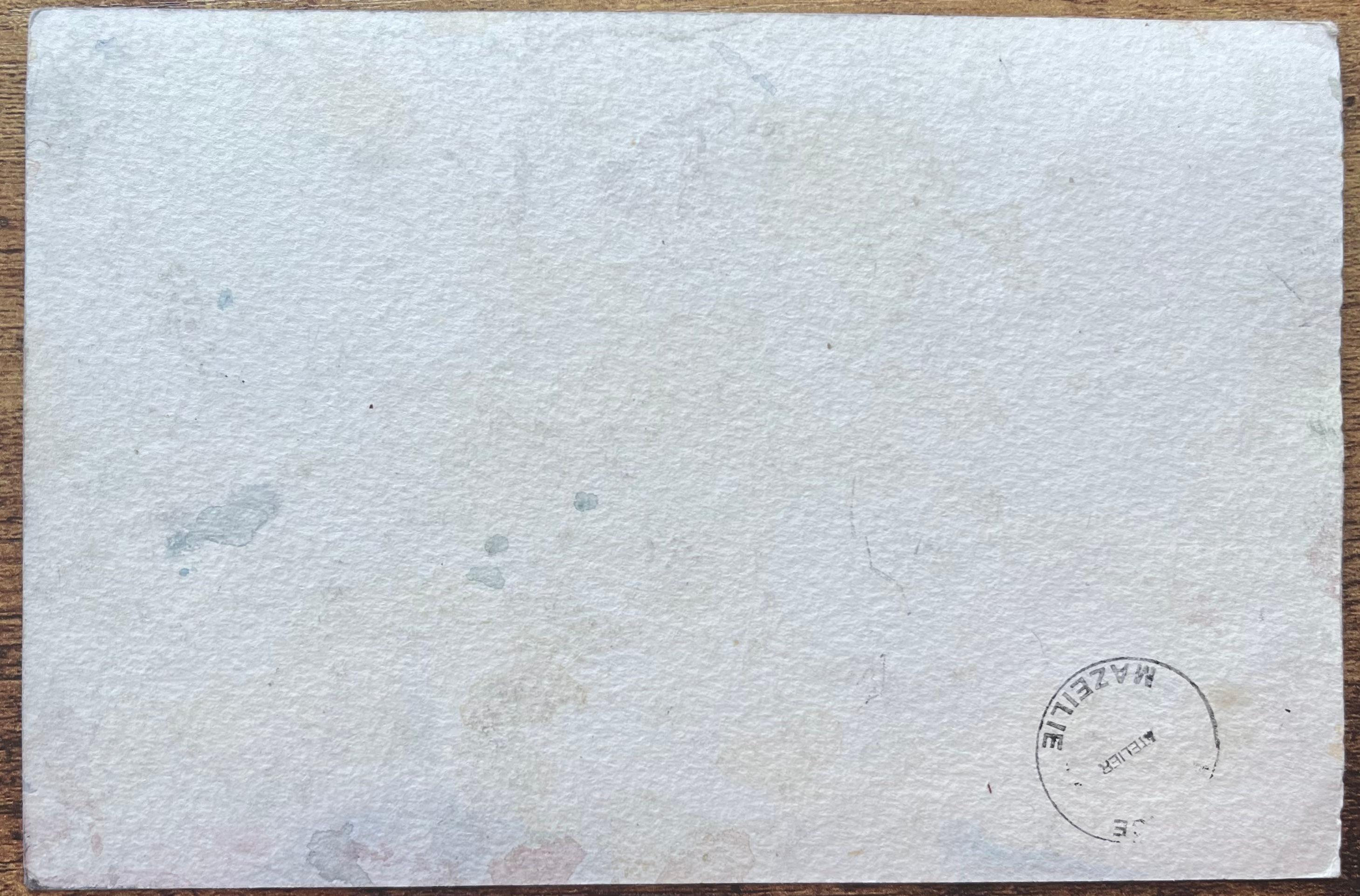 Aquarelle impressionniste française représentant Notre-Dame et la rive parisienne en vente 2