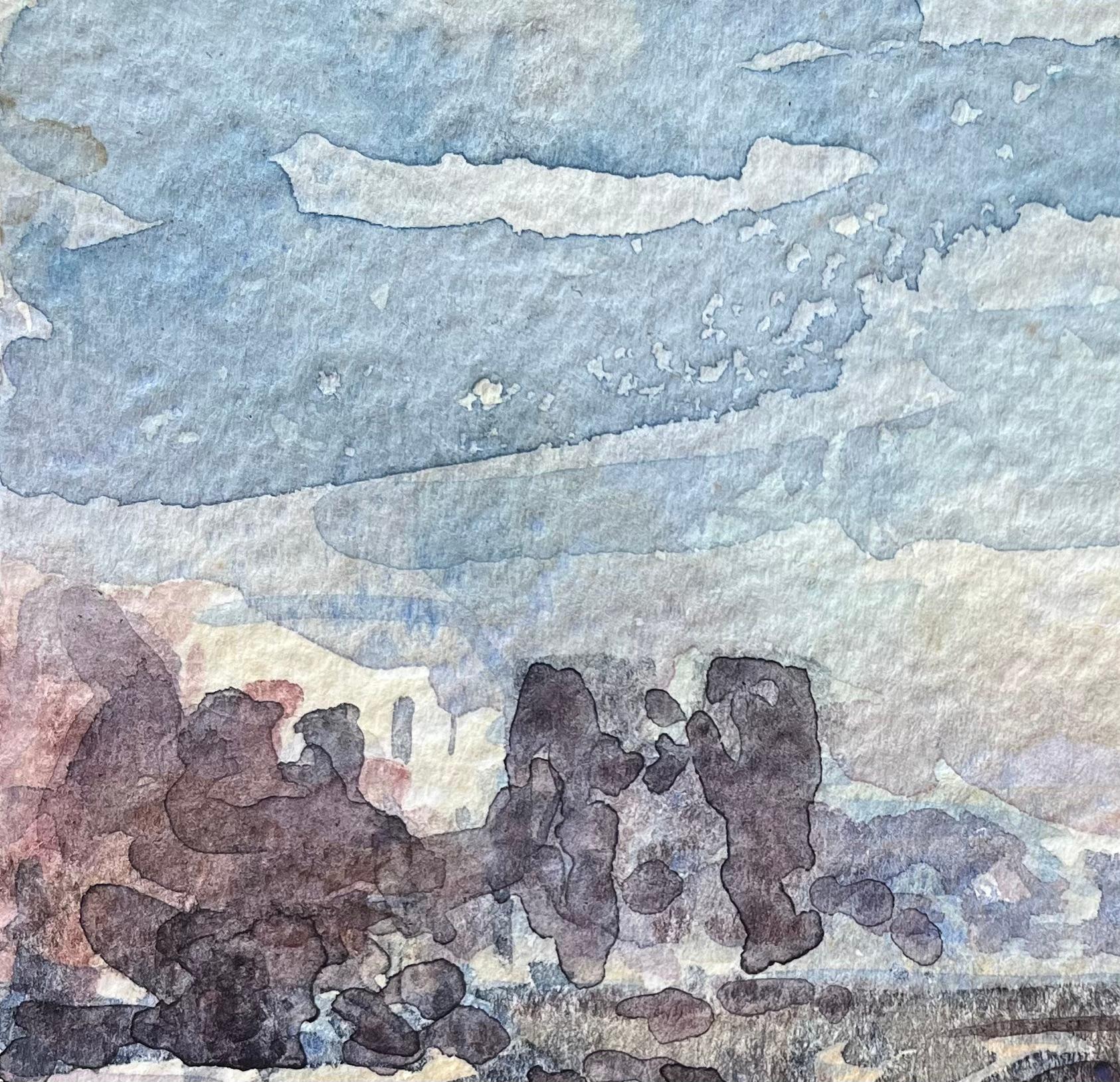 Título: Acuarela impresionista francesa del Pont Neuf y el río Sena
Por Maurice Mazeilie (francés 1924-2021)
Técnica: Acuarela sobre papel, sin enmarcar
Tamaño: 4,75 x 6,25 pulgadas (Alto x Ancho)
Estampado: Verso
Estado: Bueno, con signos de