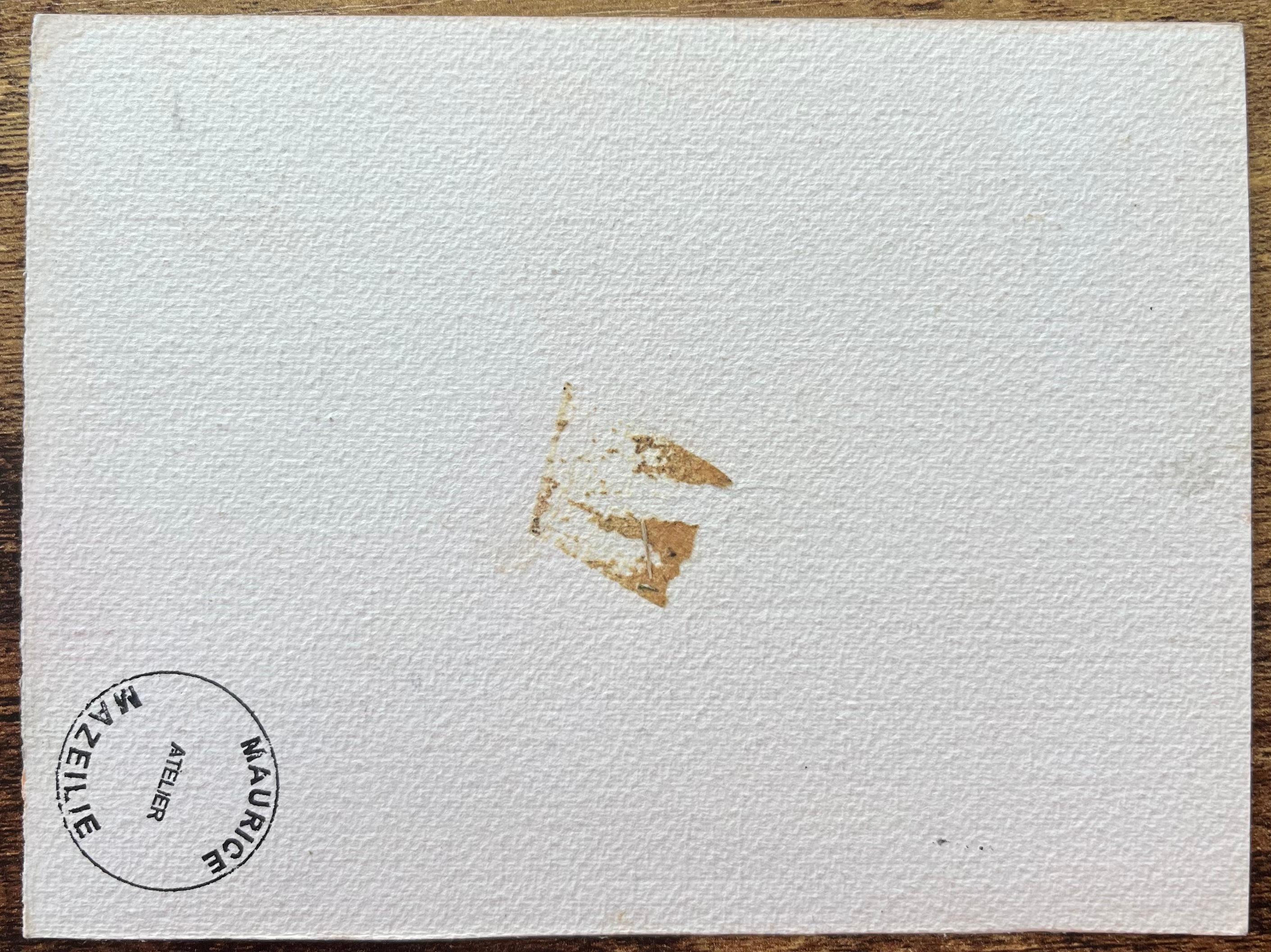 Aquarelle impressionniste française de la Porte Saint-Denis à Paris en vente 1