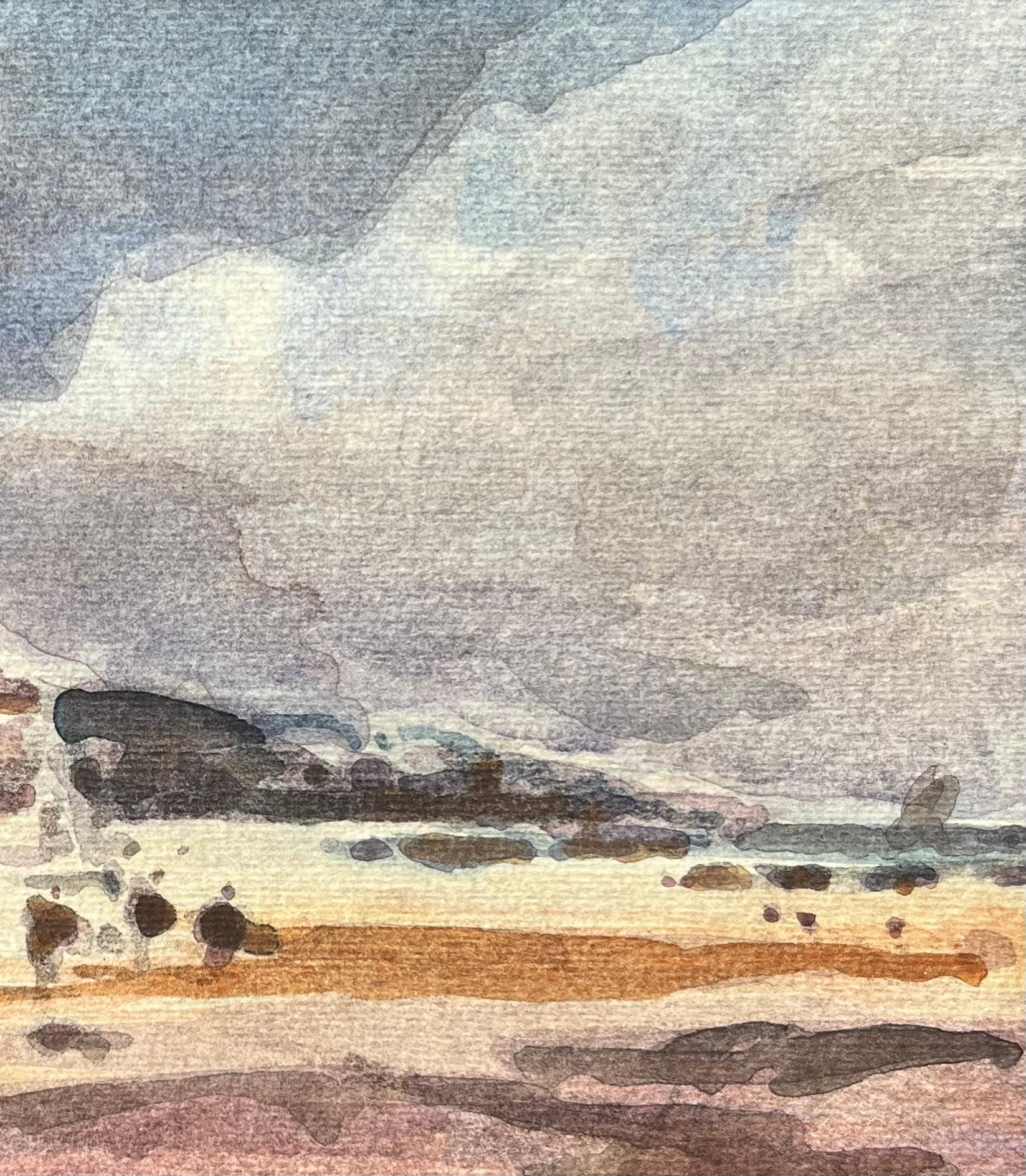 Titolo: Acquerello impressionista francese di un paesaggio costiero con torri storiche
Di Maurice Mazeilie (francese 1924-2021)
Medium: Acquerello su carta, senza cornice
Dimensioni: 4,75 x 7 pollici (altezza x larghezza)
Firmato: Yes One
Condit: