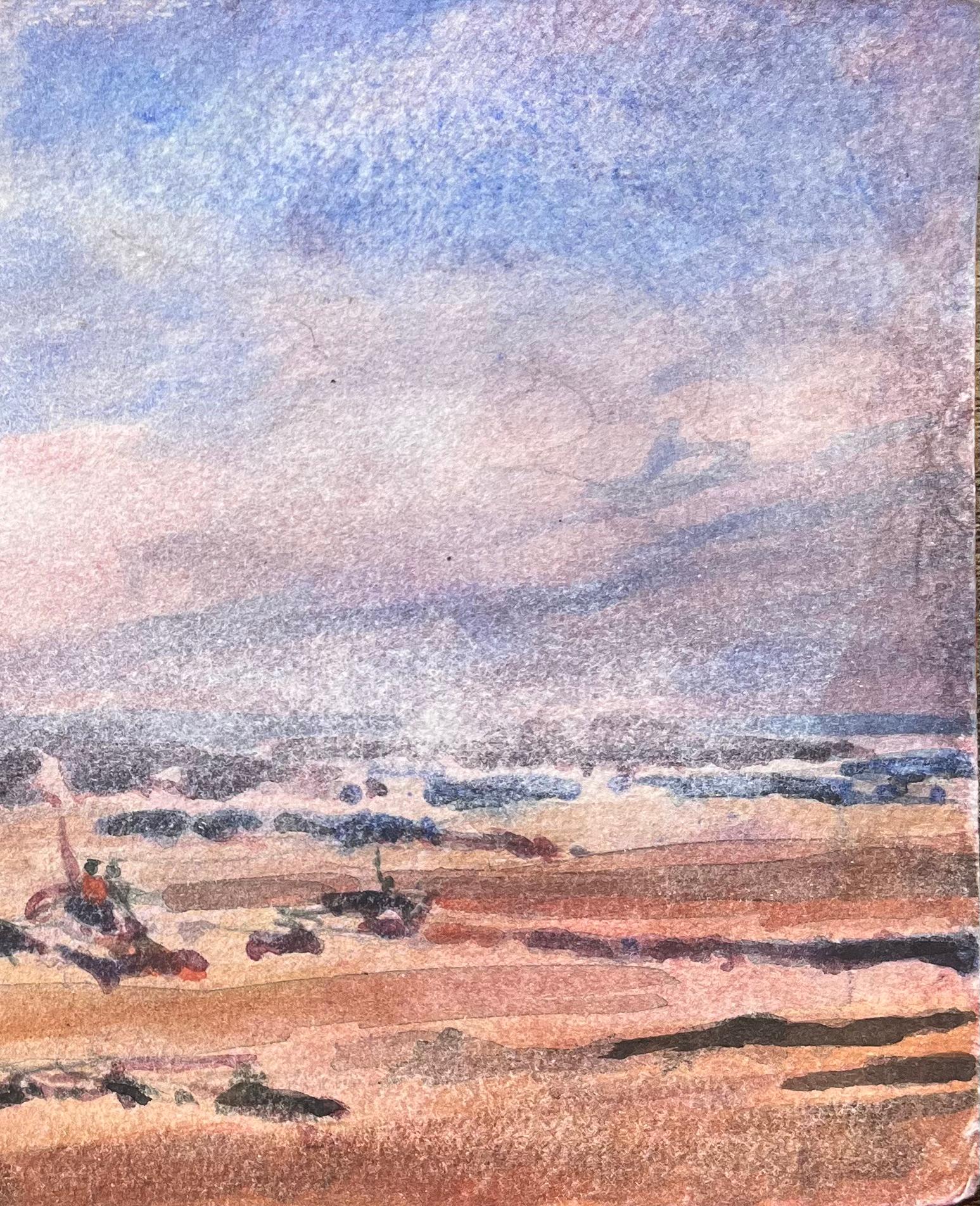 Titre : Aquarelle impressionniste française d'un paysage côtier tranquille
Par Maurice Mazeilie (français 1924-2021)
Moyen d'expression : Aquarelle sur papier, non encadrée
Taille : 6.25 x 9.25 pouces (hauteur x largeur)
Signé : Oui
Condit : Bon,