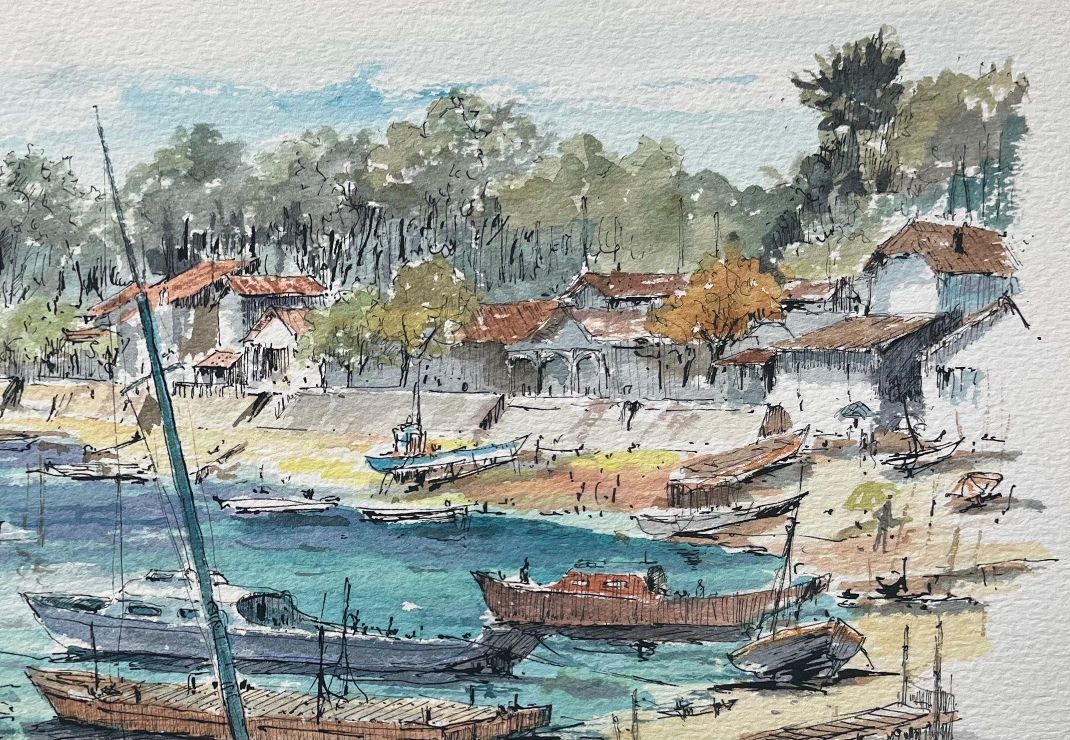 Titre : Peinture à l'aquarelle du 