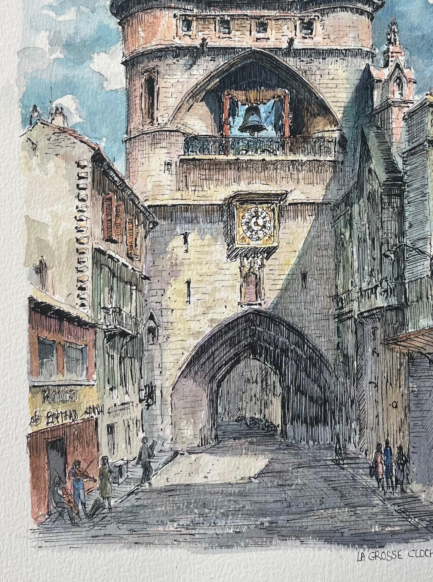 French Watercolor of 
