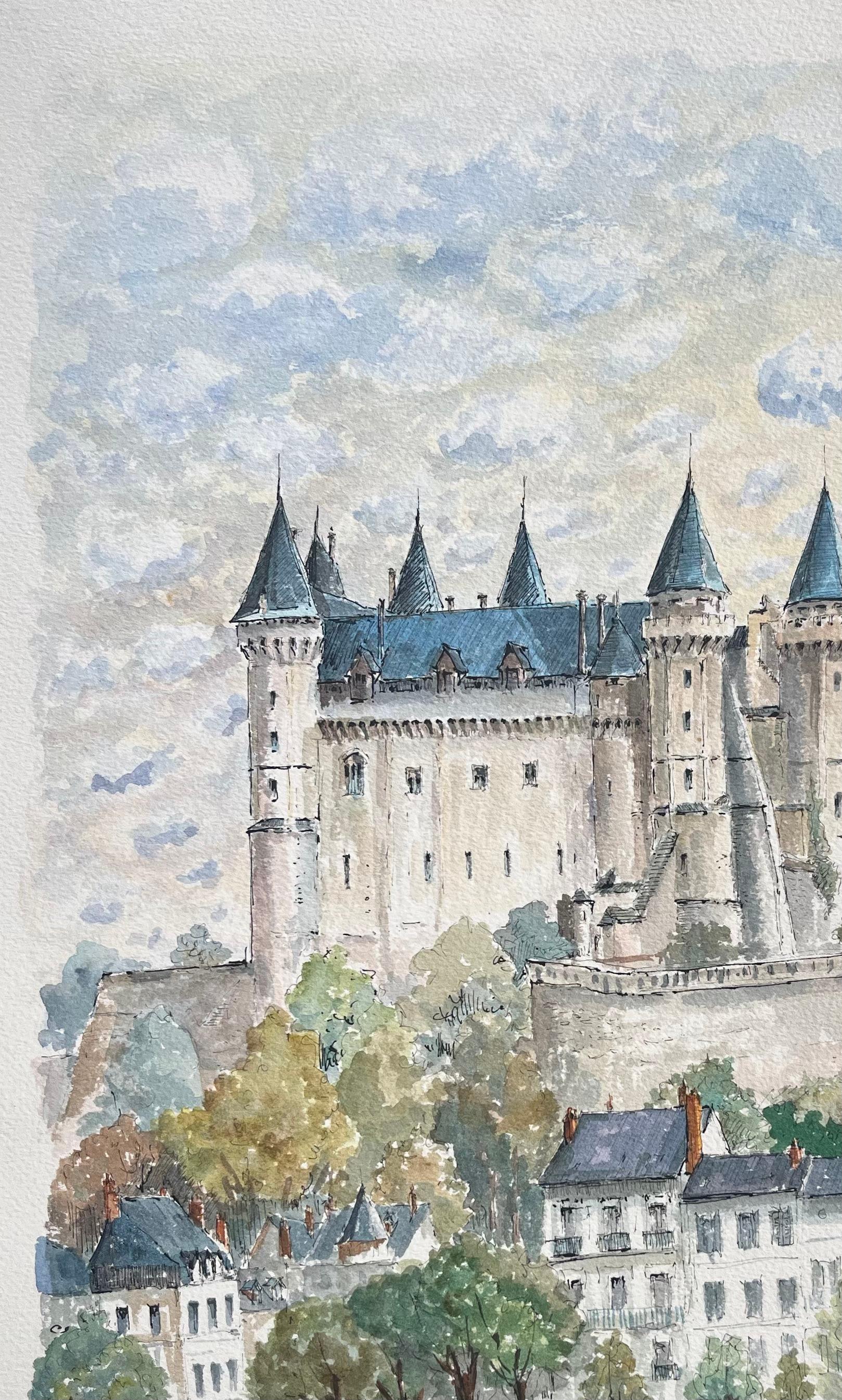 Title: French Watercolor of 