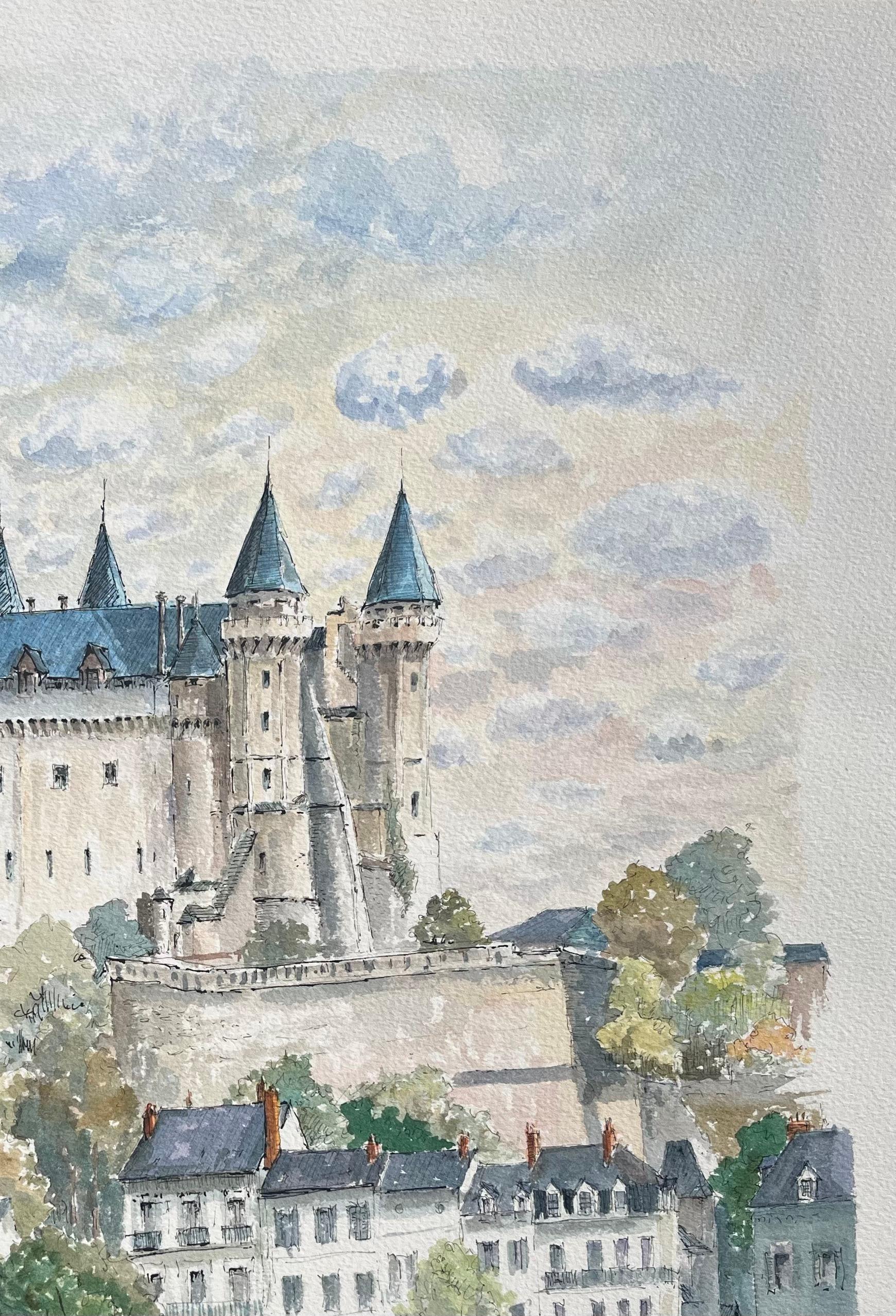 French Watercolor of 