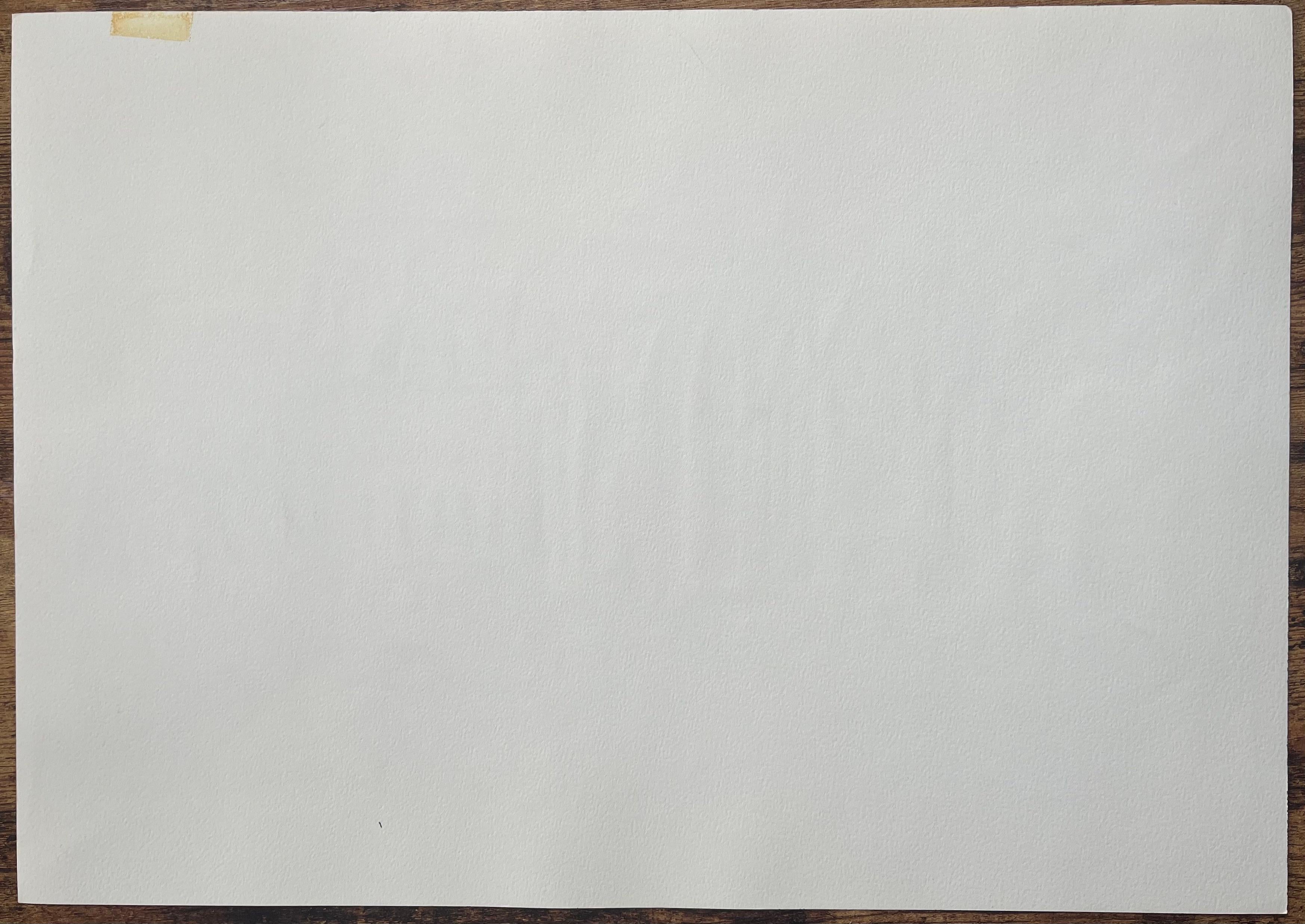 French Watercolor of 