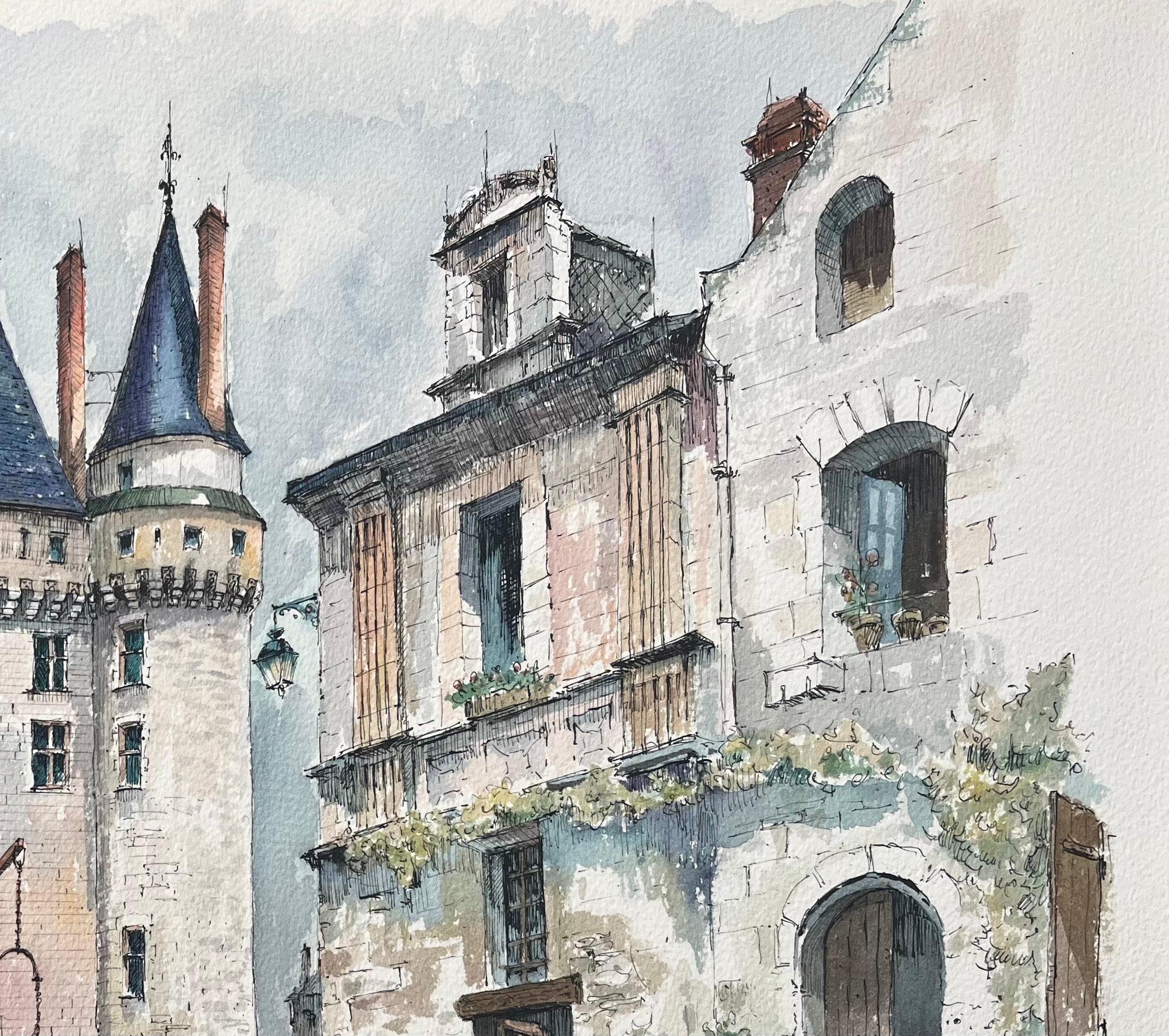 Acquerello francese di 