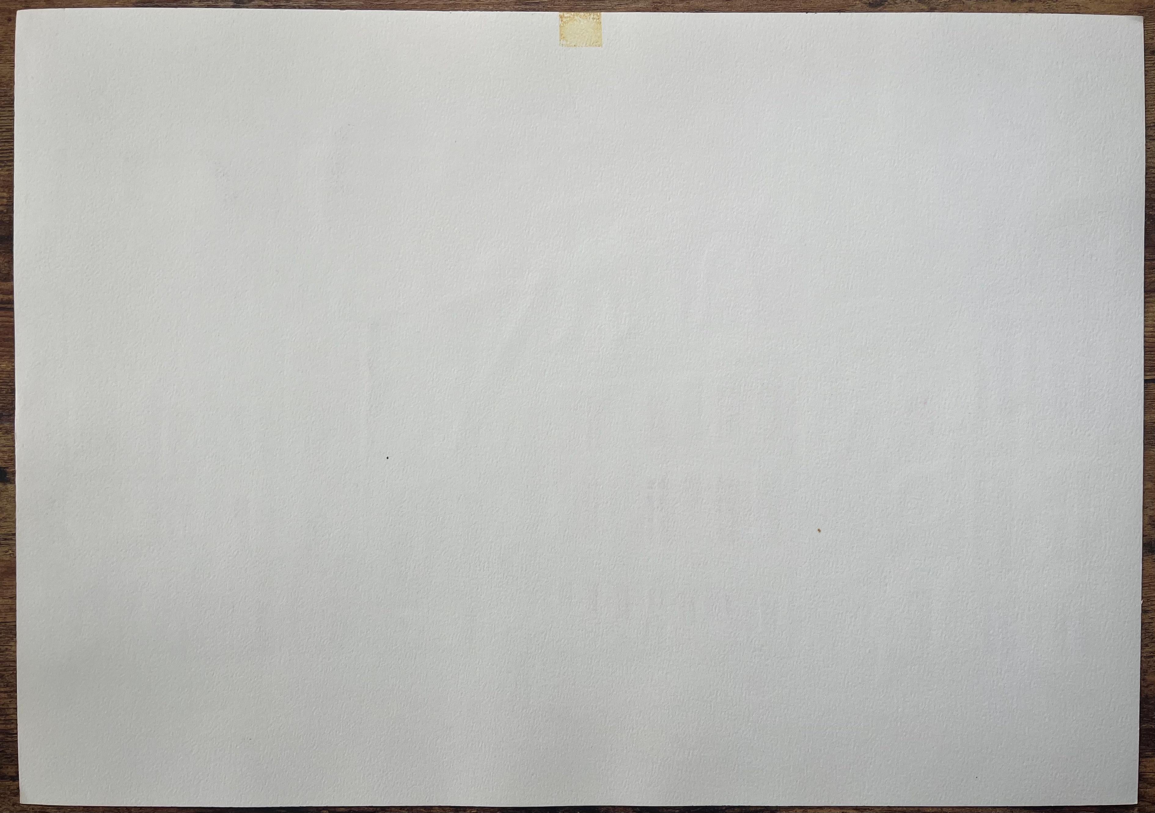 Aquarelle française de 