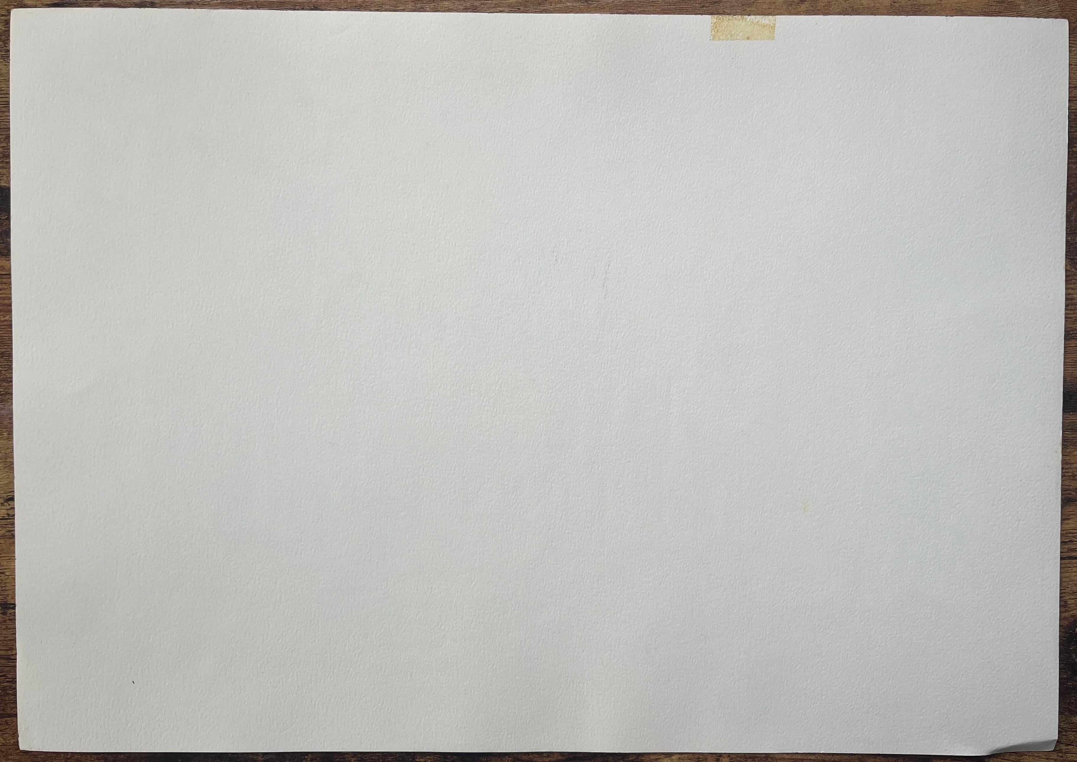 French Watercolor of 