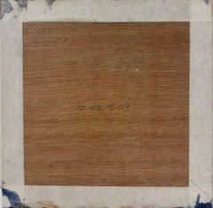 French Expressionist Abstract Original Painting Artists Studio Provenance