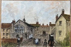 Historic Miniature Watercolor of Chapel of the Three Kings, Foster’s Almshouses