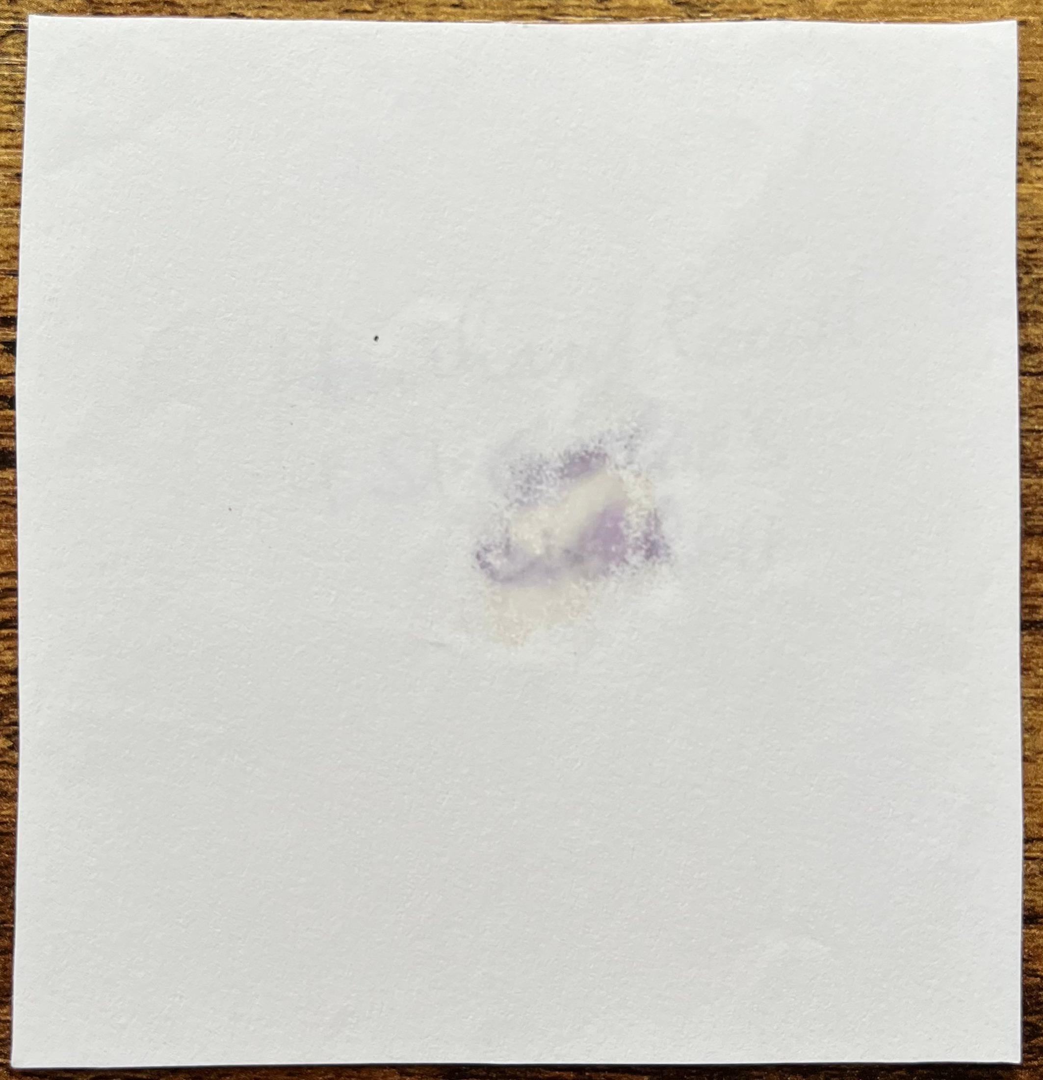 Title: Pair of Miniature Watercolors of Court Farm and St. George’s Chapel Henham Court
by Jack Grunwell, 20th century British artist 
Medium: Watercolor on thin card, unframed
Measurements: 3.5 inches (height) x 3.5 inches (width)
Condition: Very