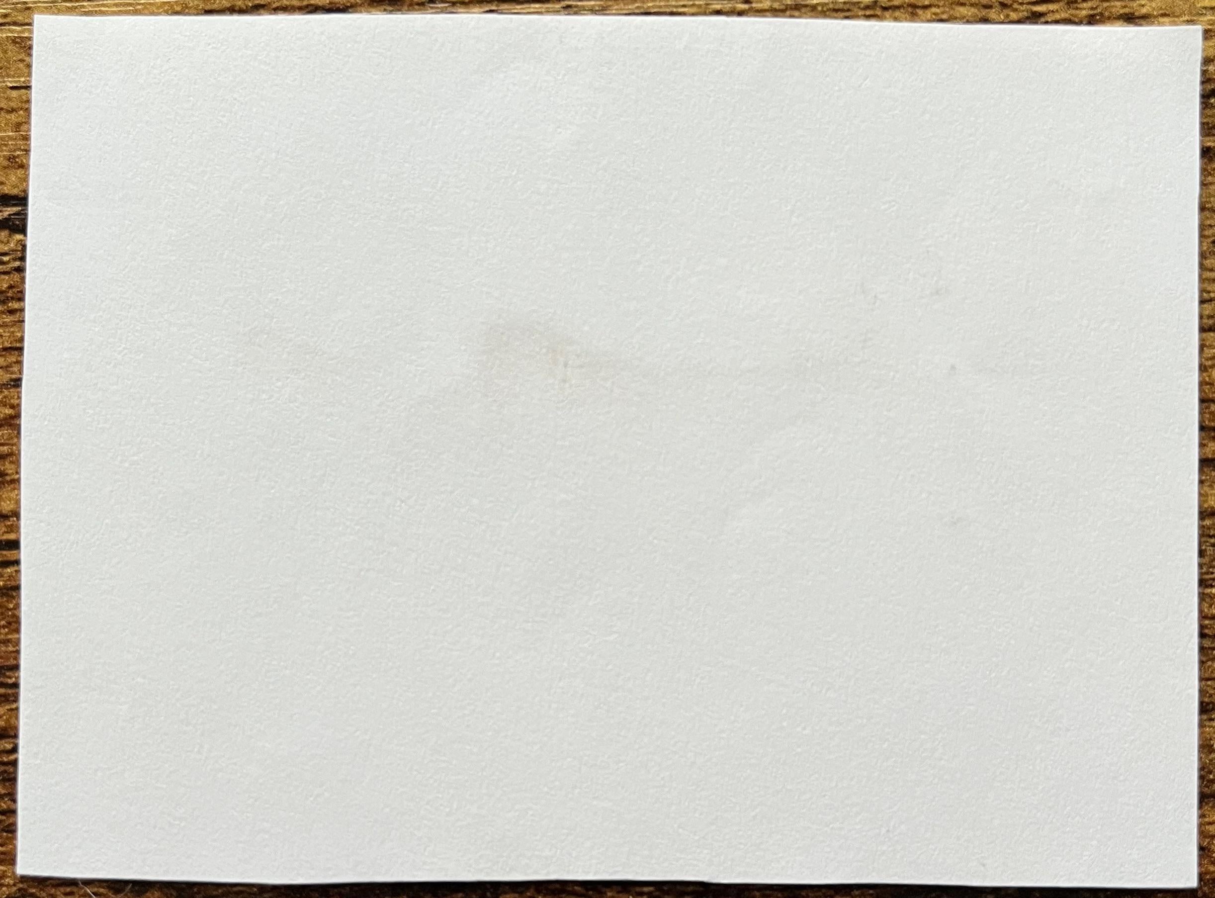 Title: Historic Miniature Watercolor of St John the Baptist Church Chipping Sodbury
by Jack Grunwell, 20th century British artist 
Medium: Watercolor on thin card, unframed
Measurements: 2.75 inches (height) x 3.5 inches (width)
Condition: Very good