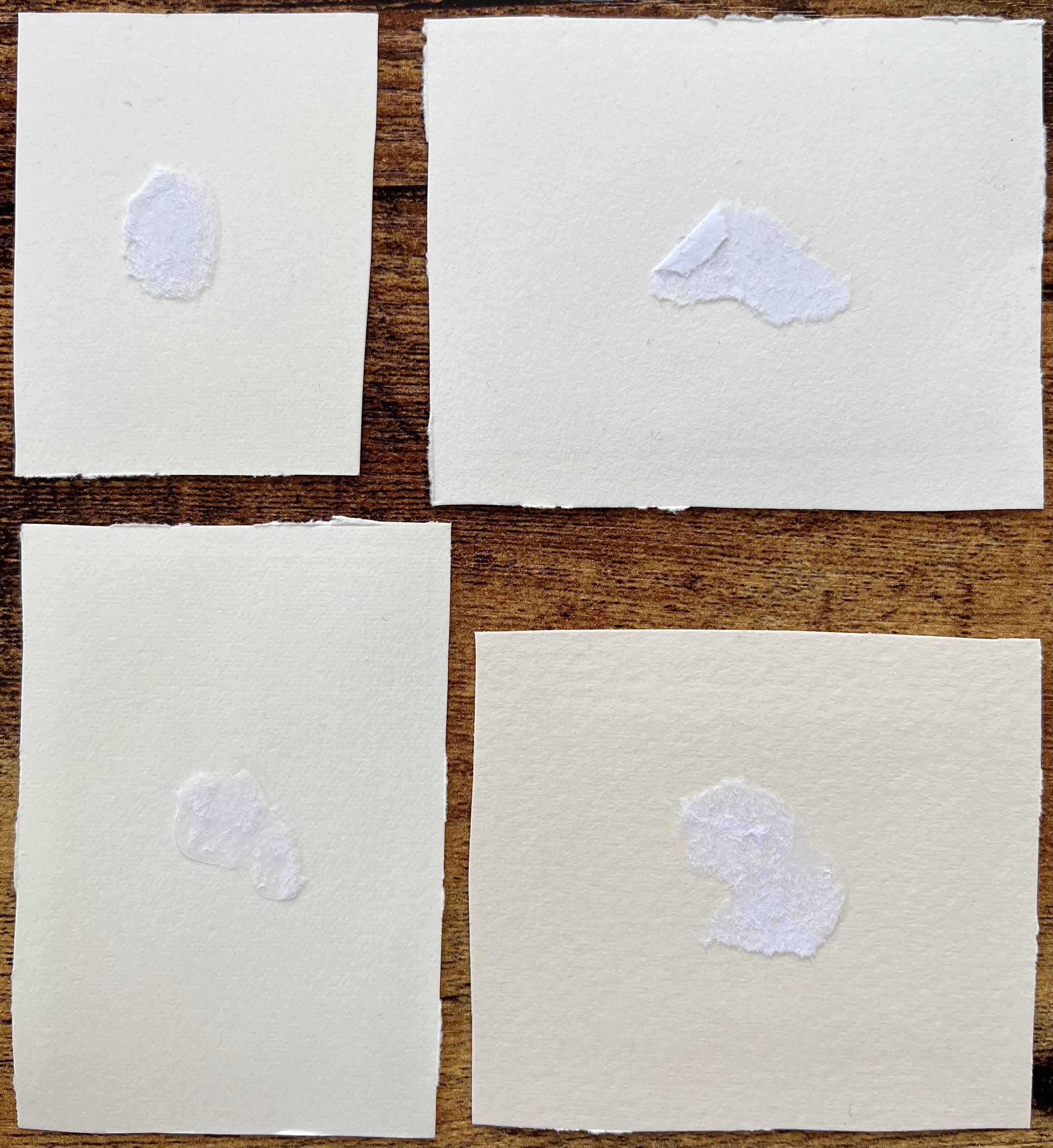 Four Miniature Watercolor of Landmarks Christmas Steps and St John on the Wall For Sale 2