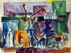 Abstract Drawings and Watercolors