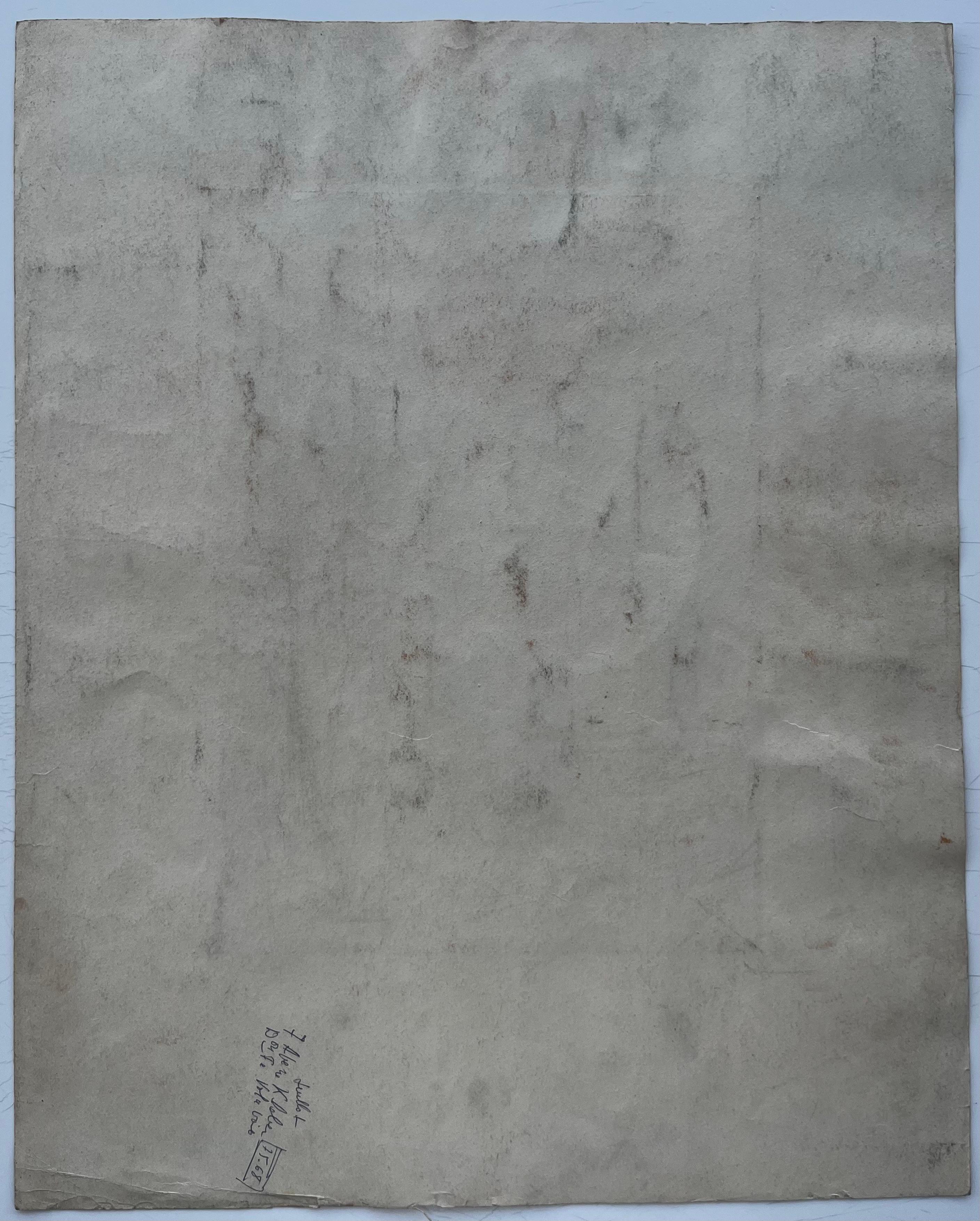Composizione geometrica astratta cubista francese con figure di sfere in vendita 3