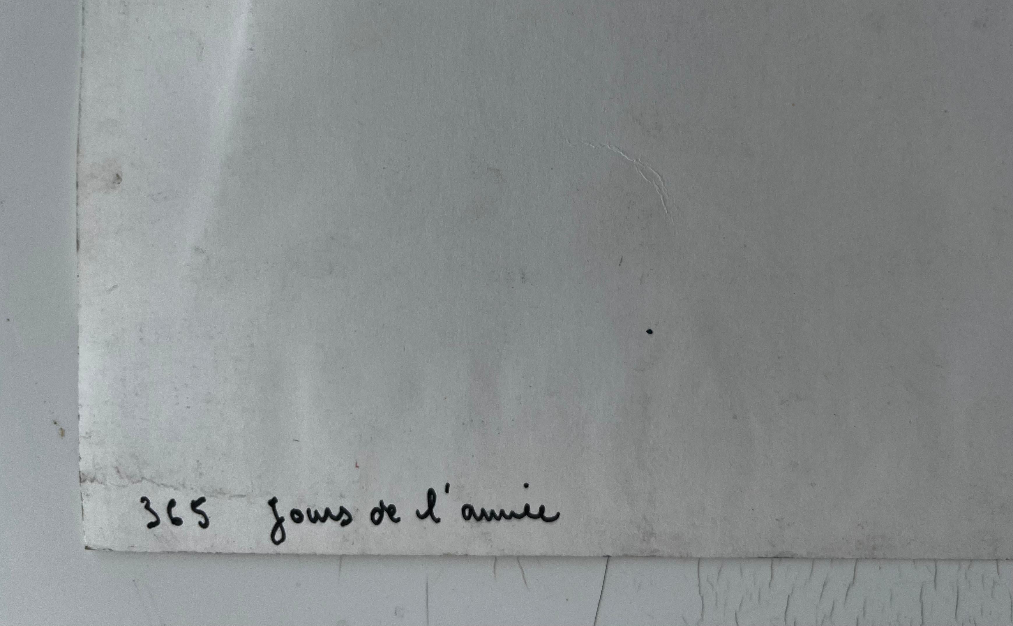 Martini et Rossi Bitter Cocktail Moderniste Français Style Publicitaire avec Bouteille en vente 5