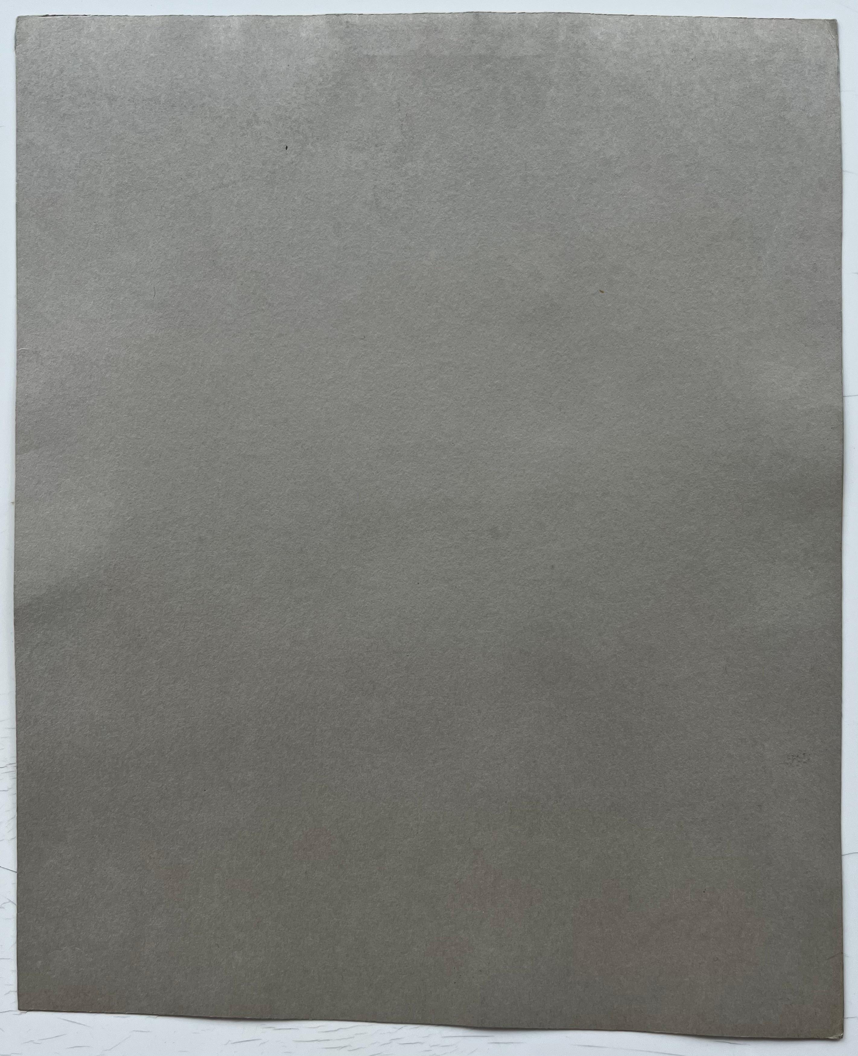 Abstraktes geometrisches Interieur Französisch Modernist Aquarell Gouache im Angebot 3