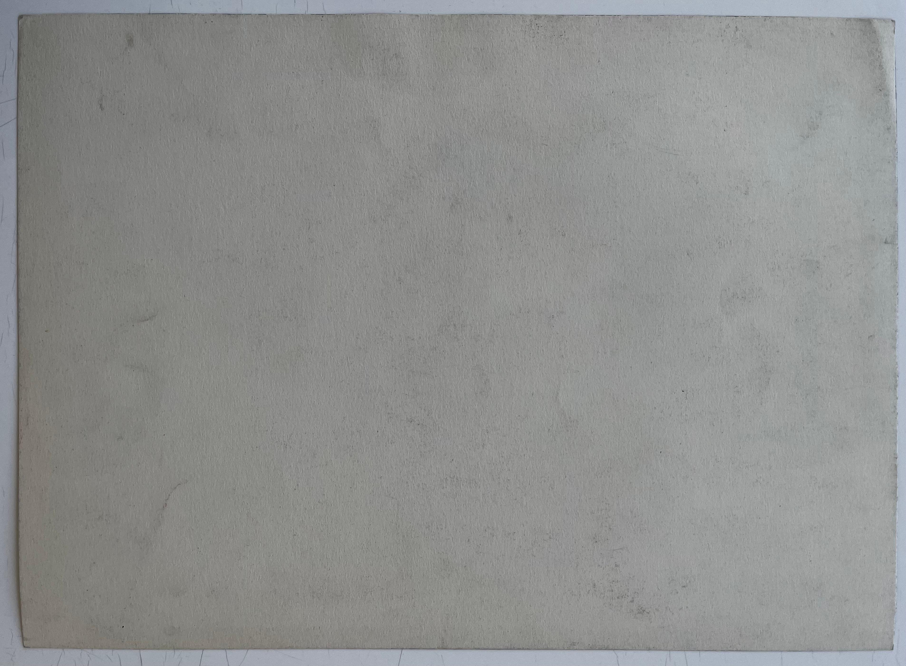 Nature morte aux légumes Dessin au pastel à l'huile moderniste français de Guy Nicod en vente 7