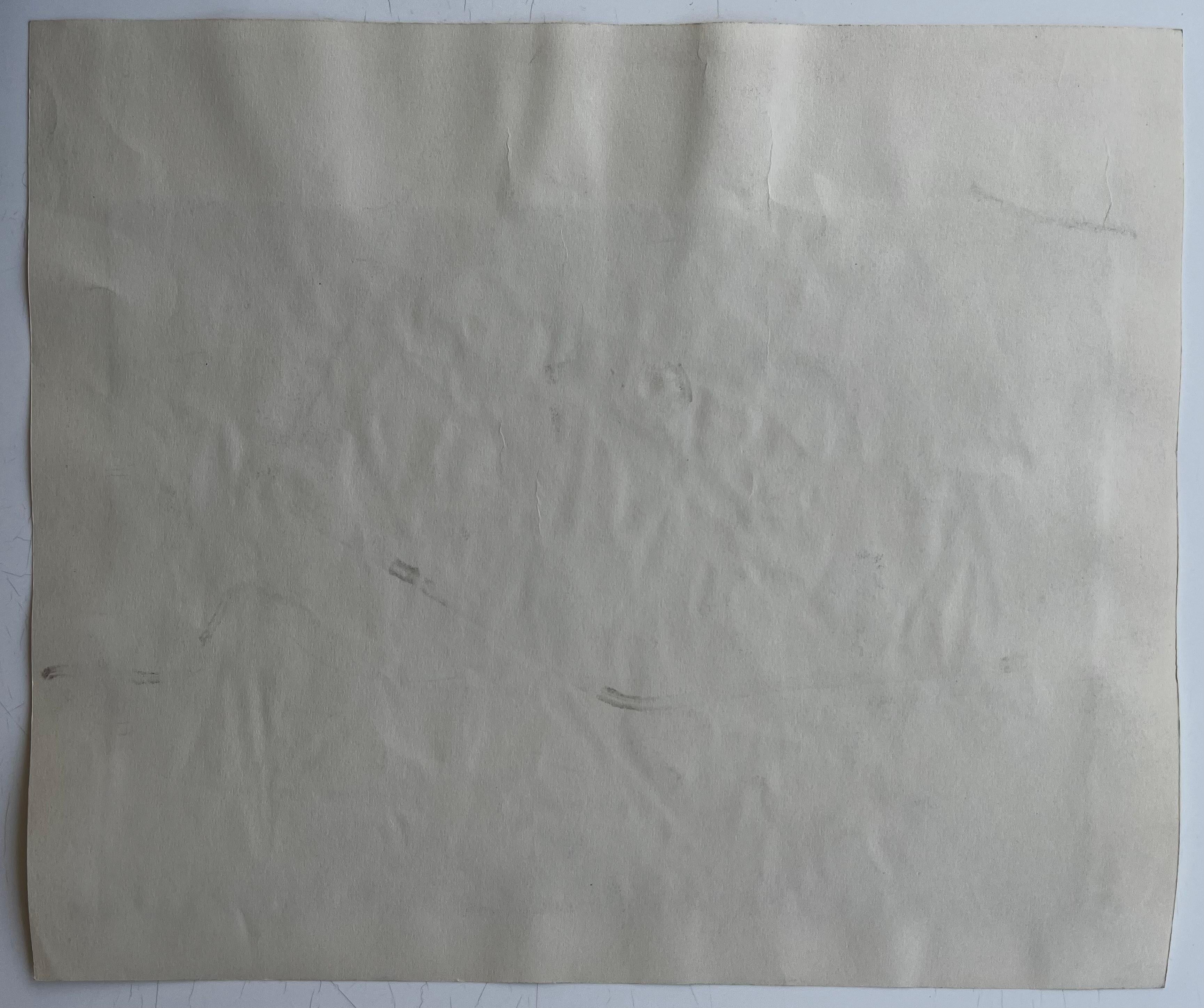 Composizione astratta di interni Acquerello modernista francese di Guy Nicod in vendita 7