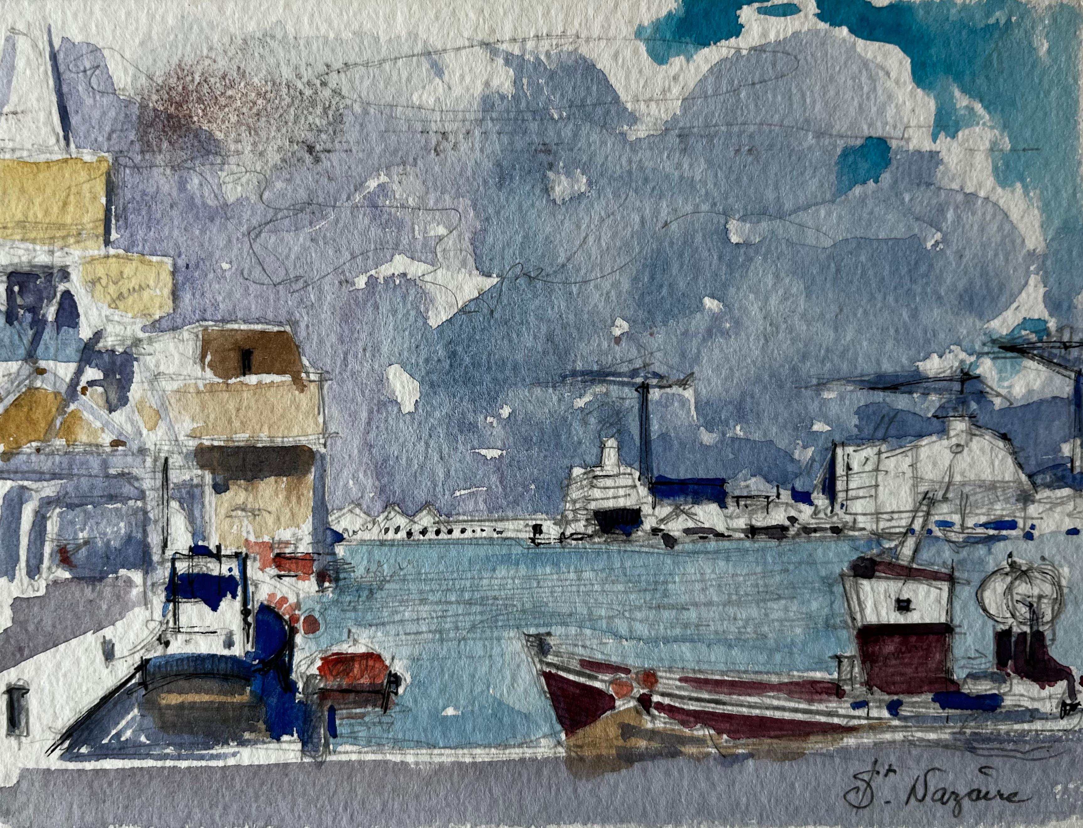 Saint-Nazaire Étude sur les bateaux et les chantiers navals du port de Saint-Nazaire Français moderne