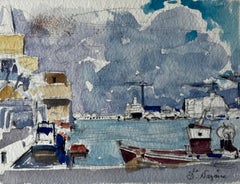 Saint-Nazaire Étude sur les bateaux et les chantiers navals du port de Saint-Nazaire Français moderne