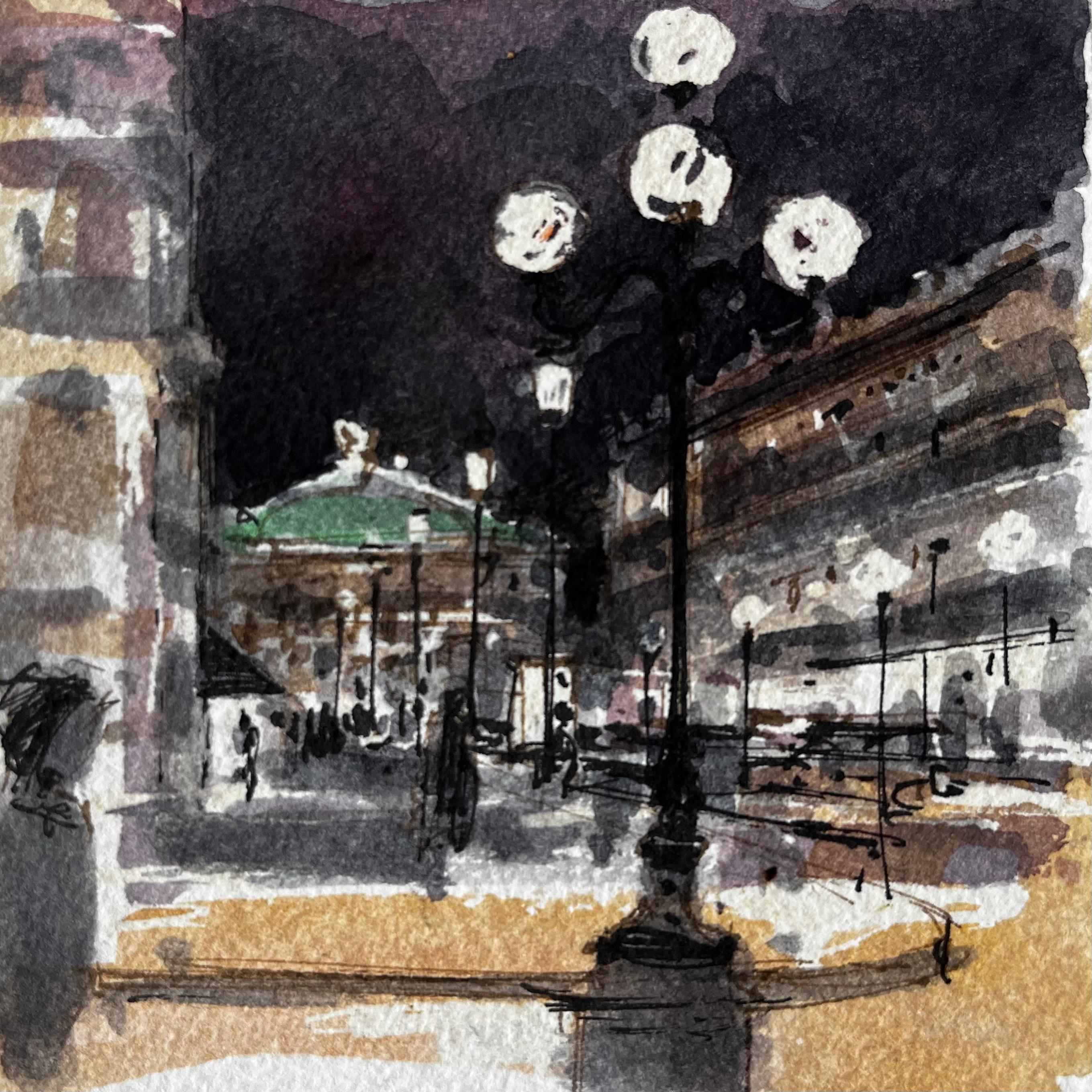 Bâtiment Dessins et aquarelles