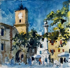 Dibujos y acuarelas de paisajes