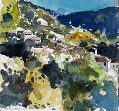 Landscape Drawings and Watercolors