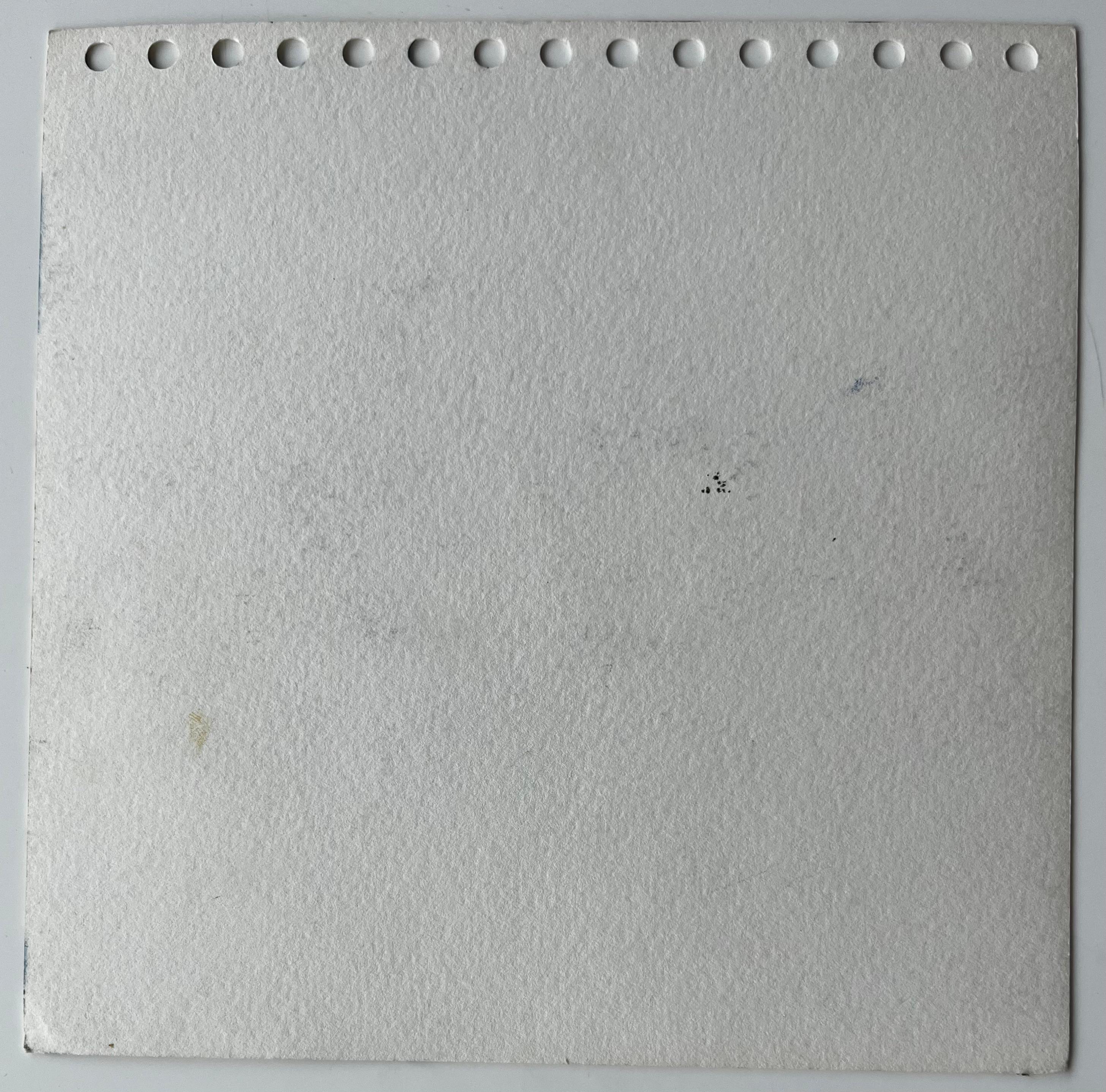 La Fontaine de Vaucluse Hillside Village French Landscape Watercolour Painting For Sale 3