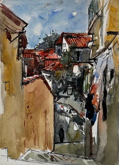 Landscape Drawings and Watercolors