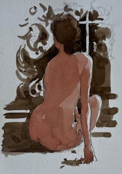 Landscape Drawings and Watercolors