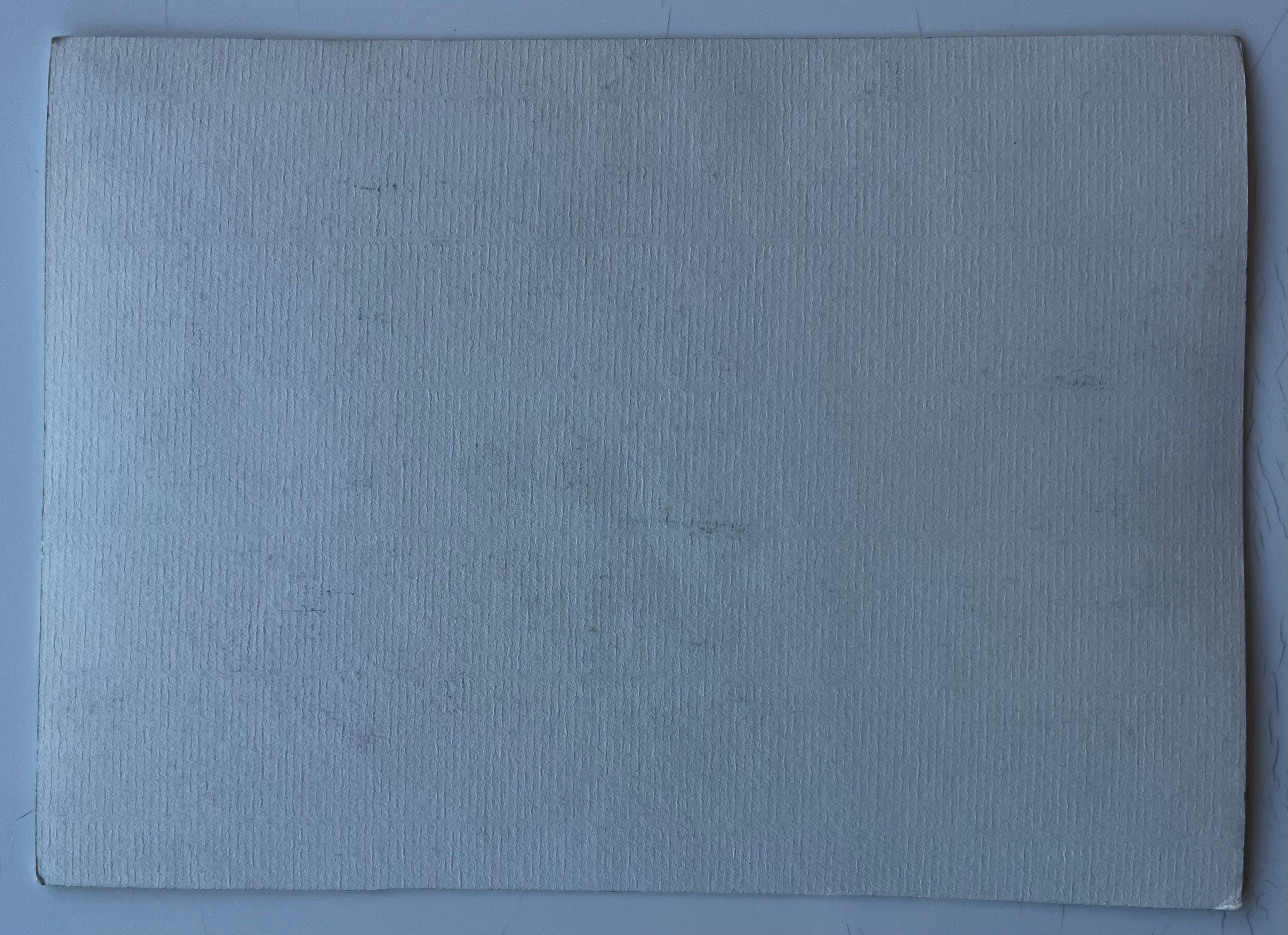 Vista del bosque con casa de campo Francia Paisaje de mediados de siglo Acuarela en venta 3