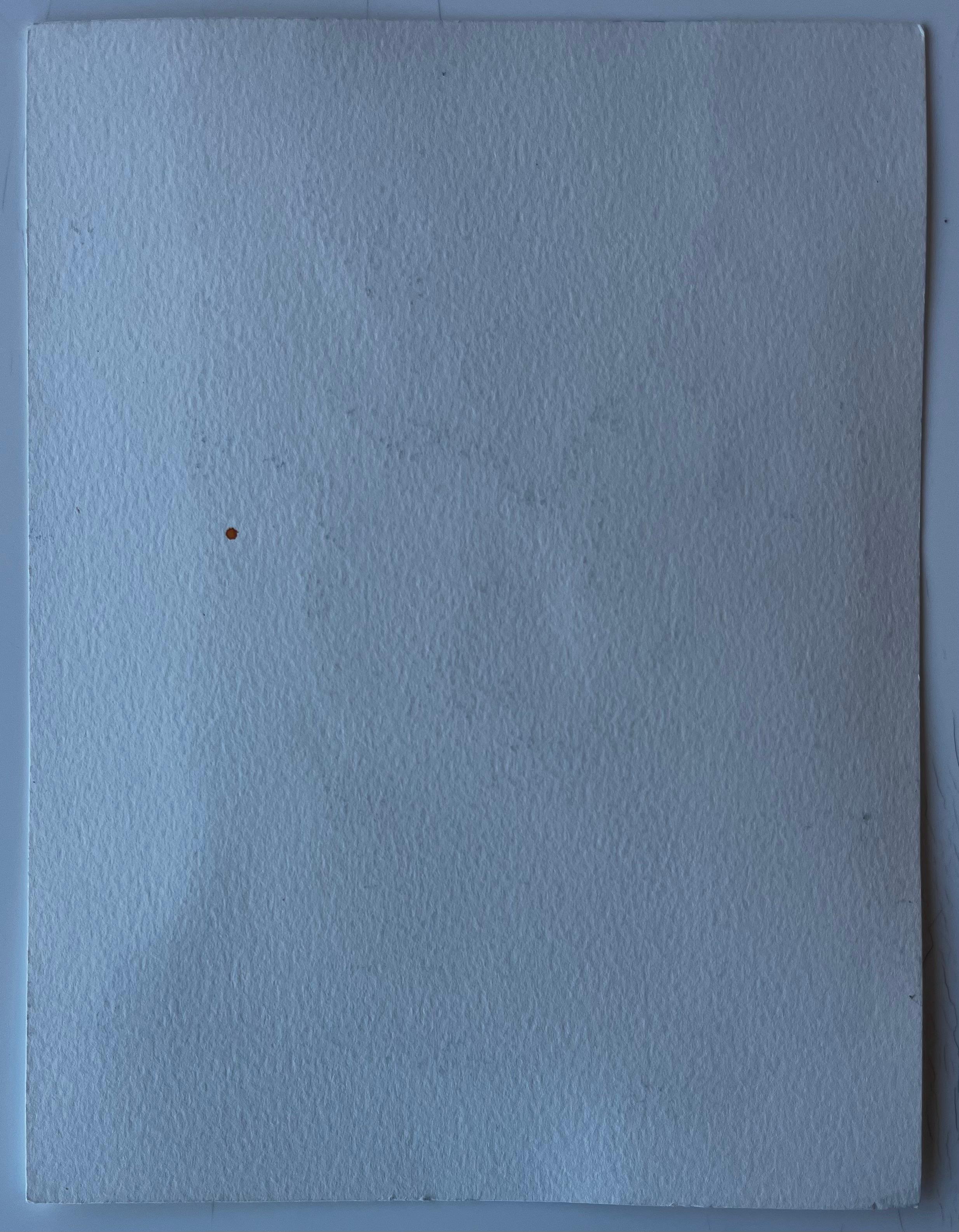 Rochefort en Terre Calle del pueblo de Bretaña Acuarela de mediados de siglo de Neveu en venta 2