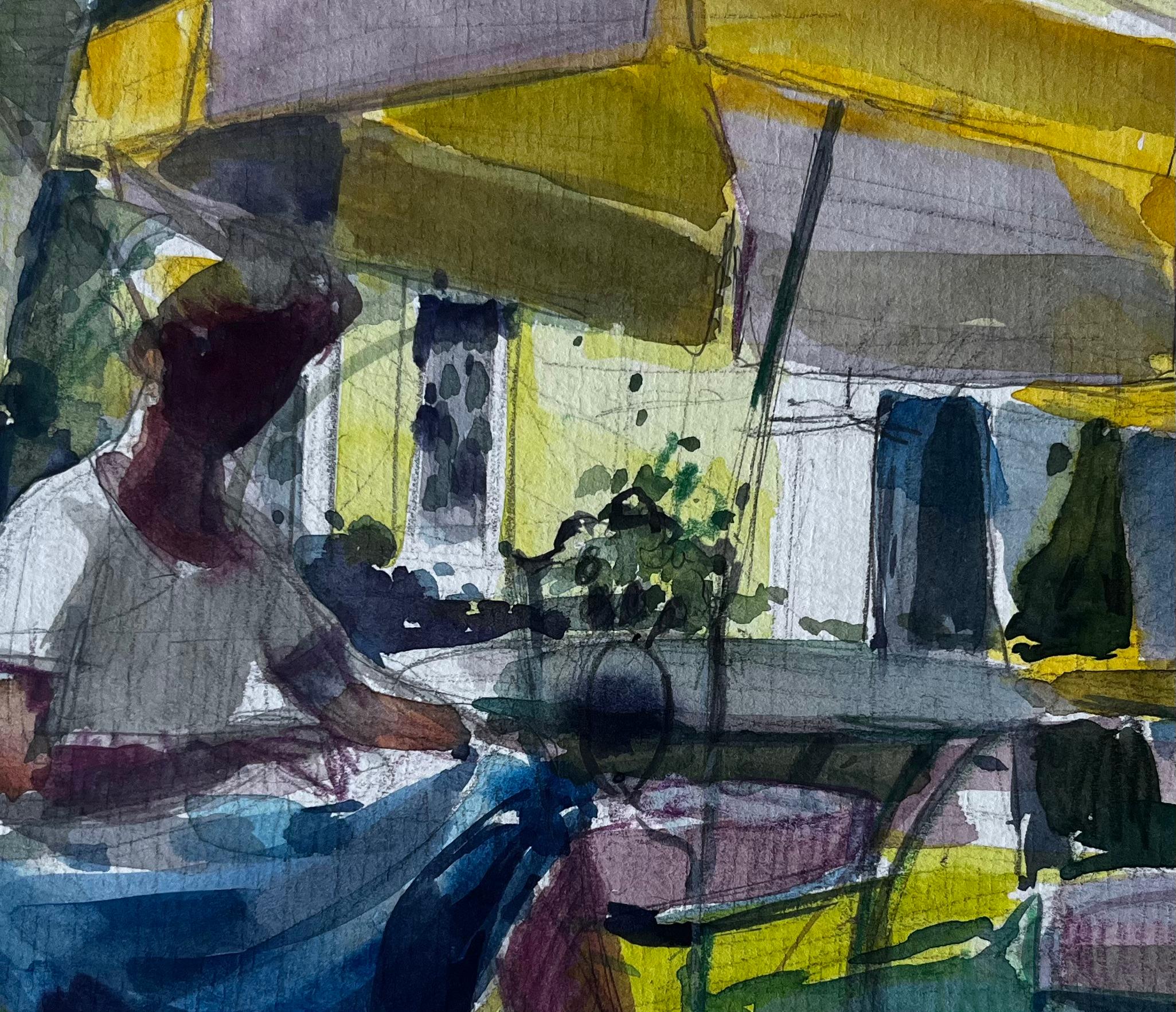 Sombra de jardín Estudio de figura de terraza francesa de Pierre Neveu en venta 6