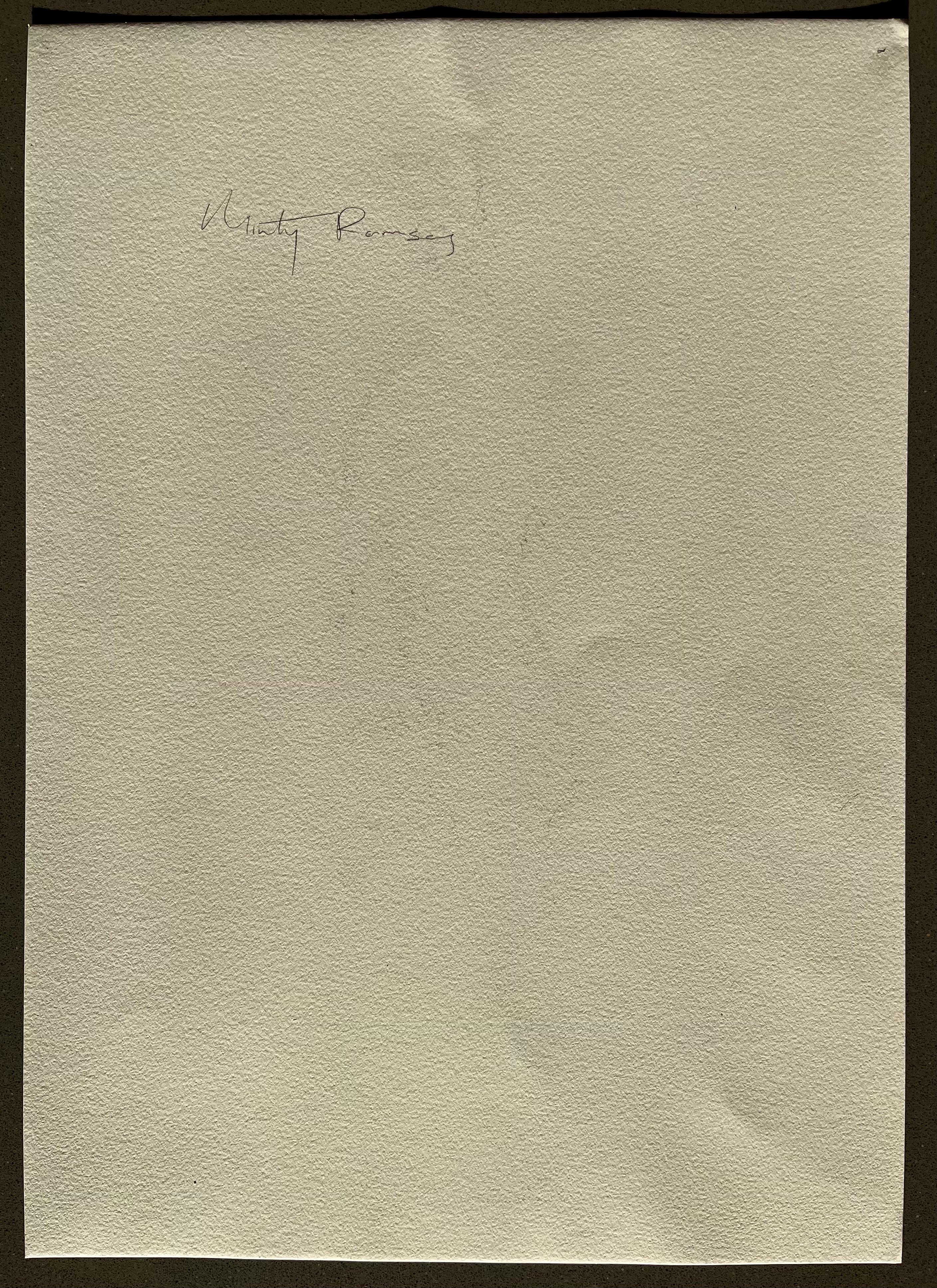 Dibujo de figura femenina desnuda sentada de espaldas Estudio expresivo gestual a lápiz en venta 3