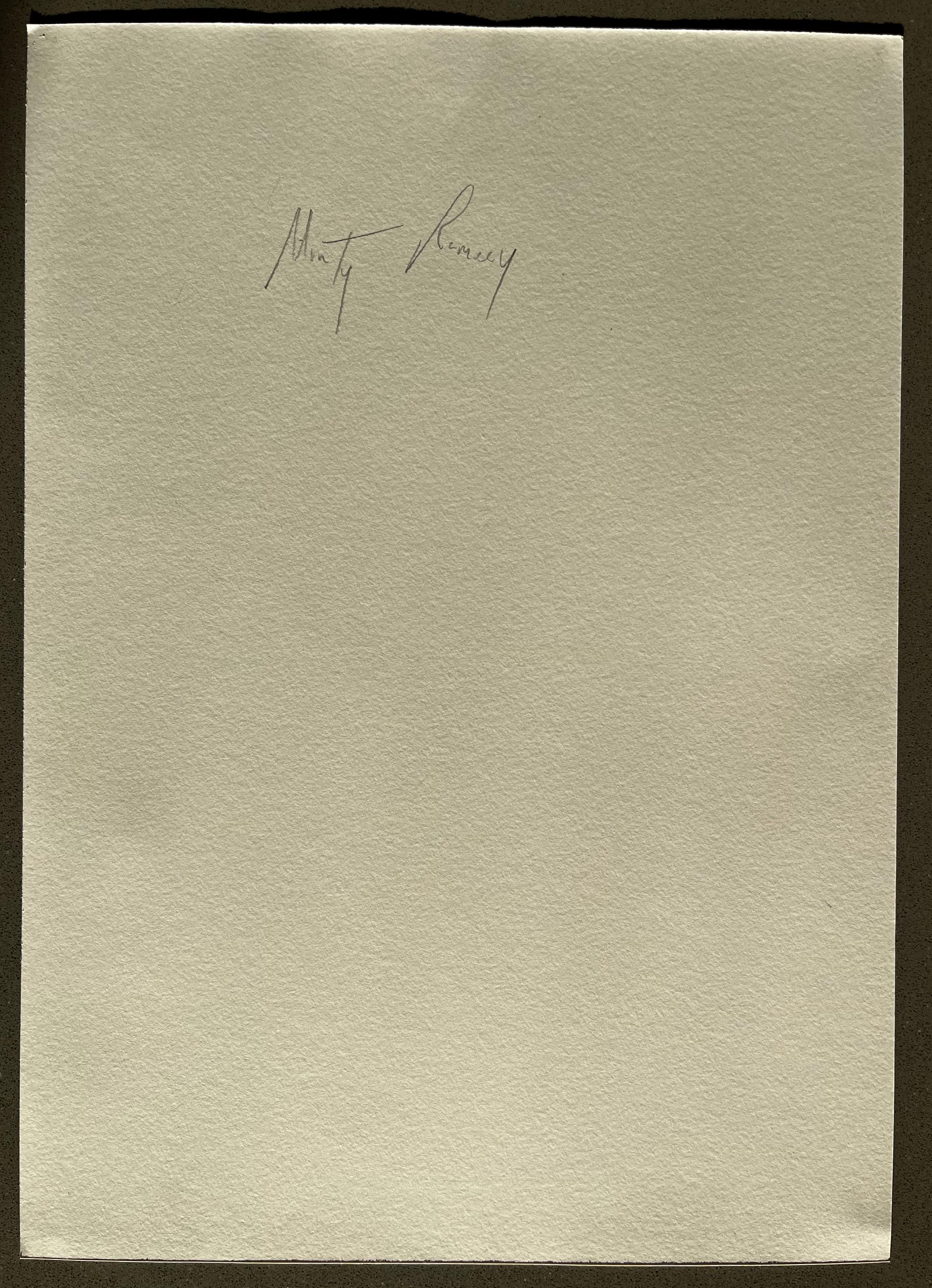 Debout, vue de dos, figure masculine nue expressive Dessin de vie contemporain en vente 2