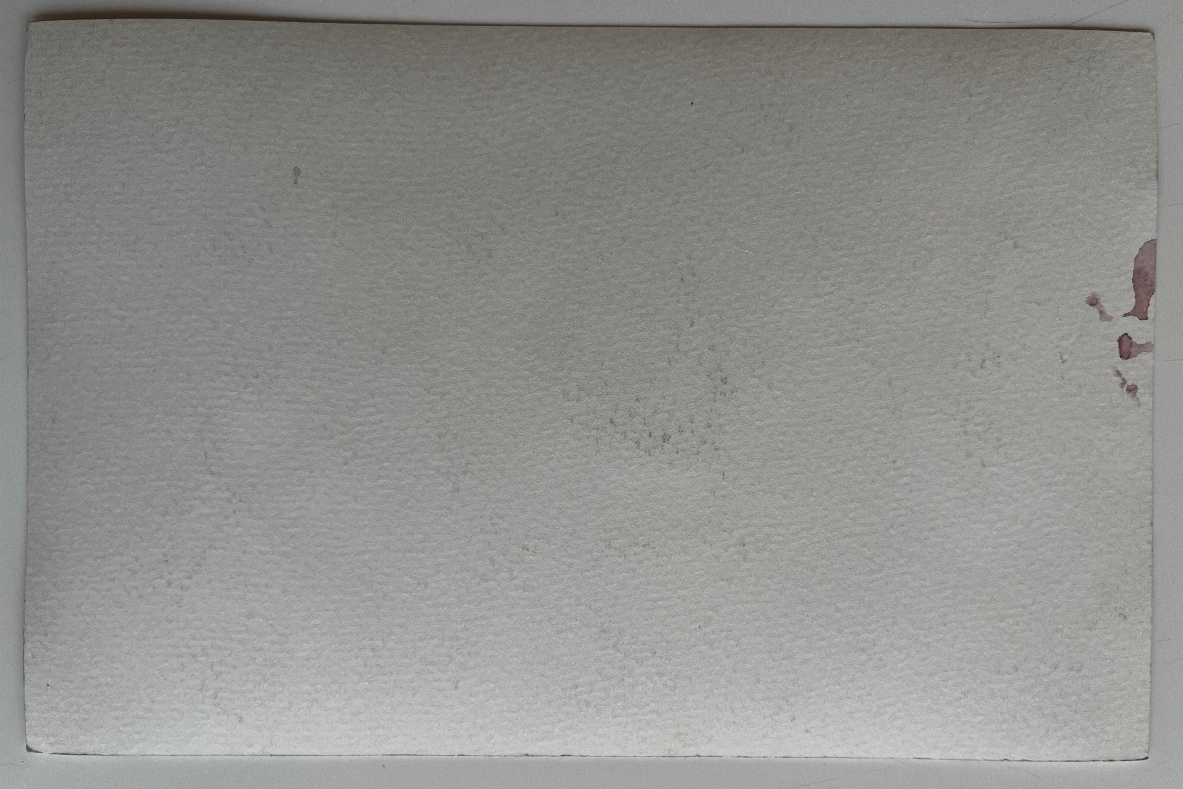 Acuarela de Casas de Pueblo Mediterráneo Árboles y Cielo de Verano en venta 3