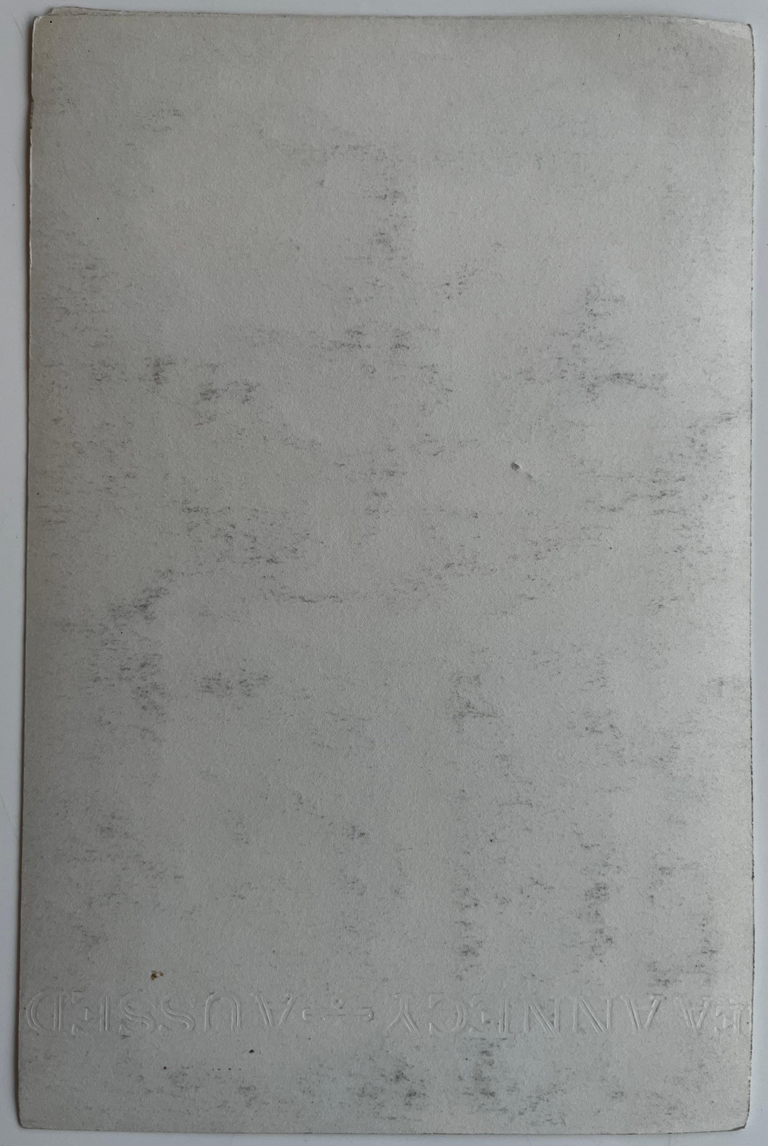 Tetti di un villaggio francese Guglia della chiesa e case in legno Acquerello in vendita 3